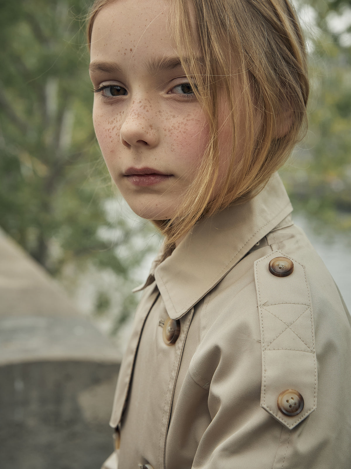 Le trench Fille : Intemporel n°6
