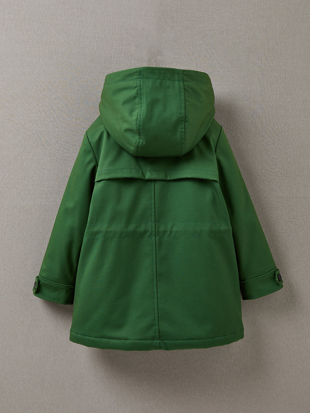 Mädchen-Parka im Marine-Stil mit Sherpa-Futter
