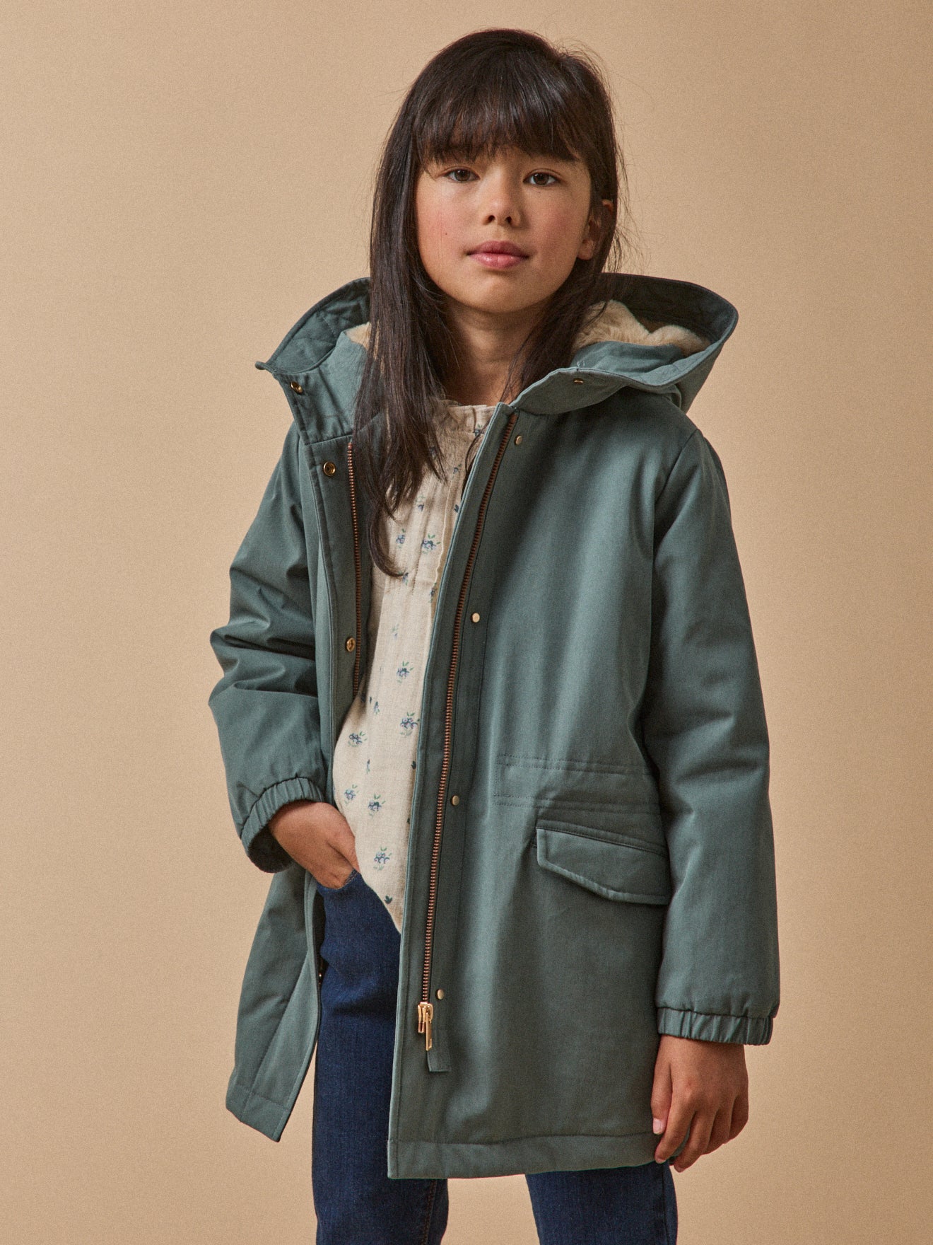 Parka imitation fourrure - Collection Junior