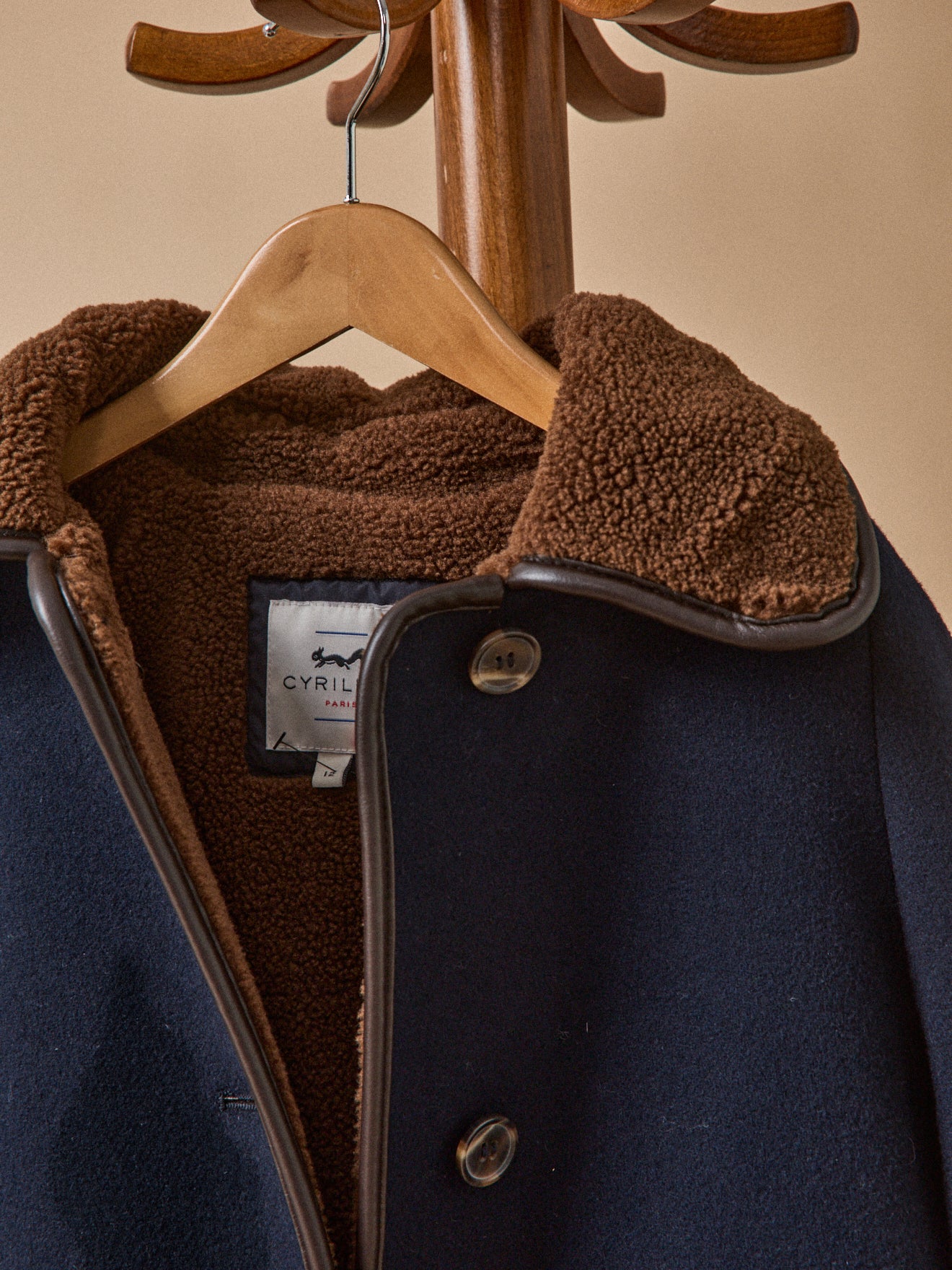 Manteau doublé sherpa Fille