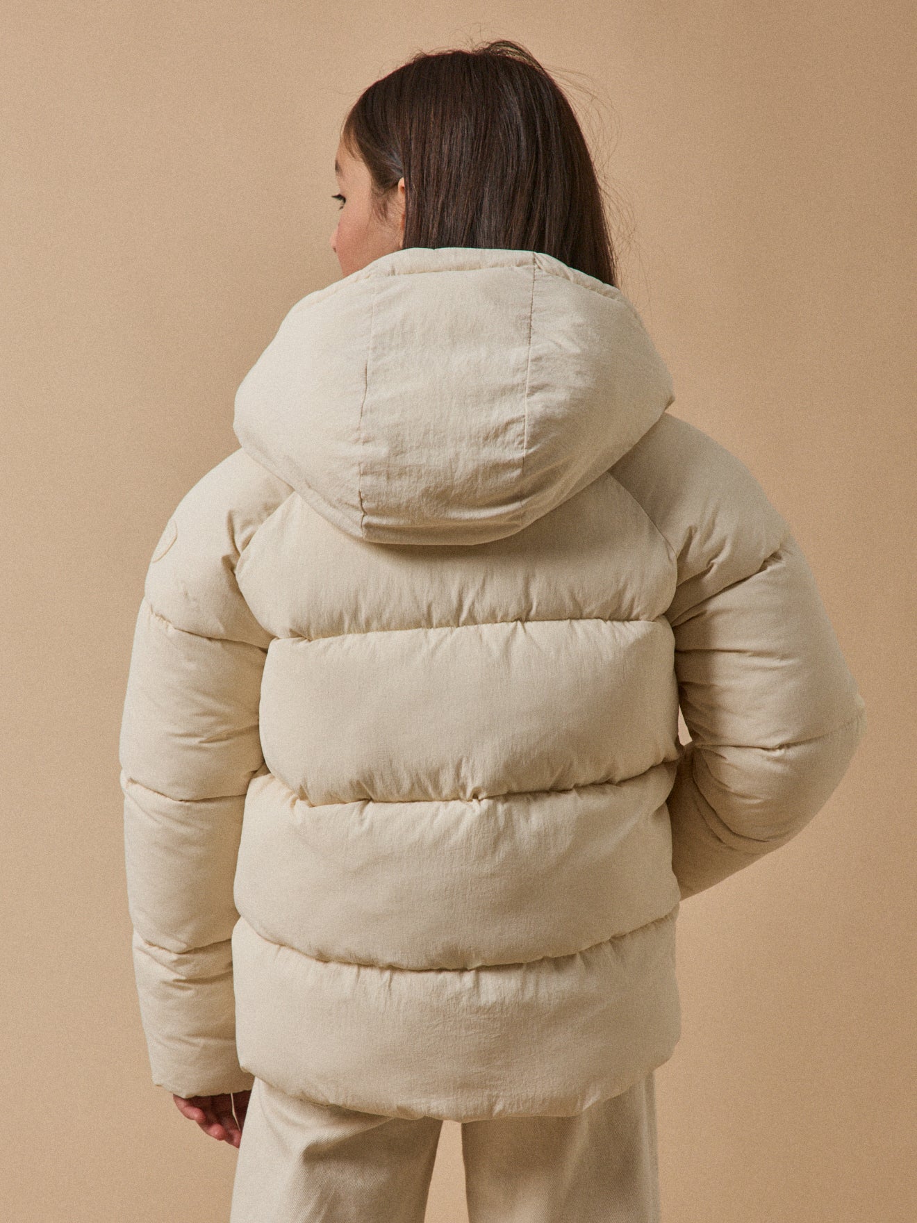 Mädchen-Steppjacke mit Fleece-Futter