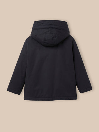 Parka courte Fille doublée léopard