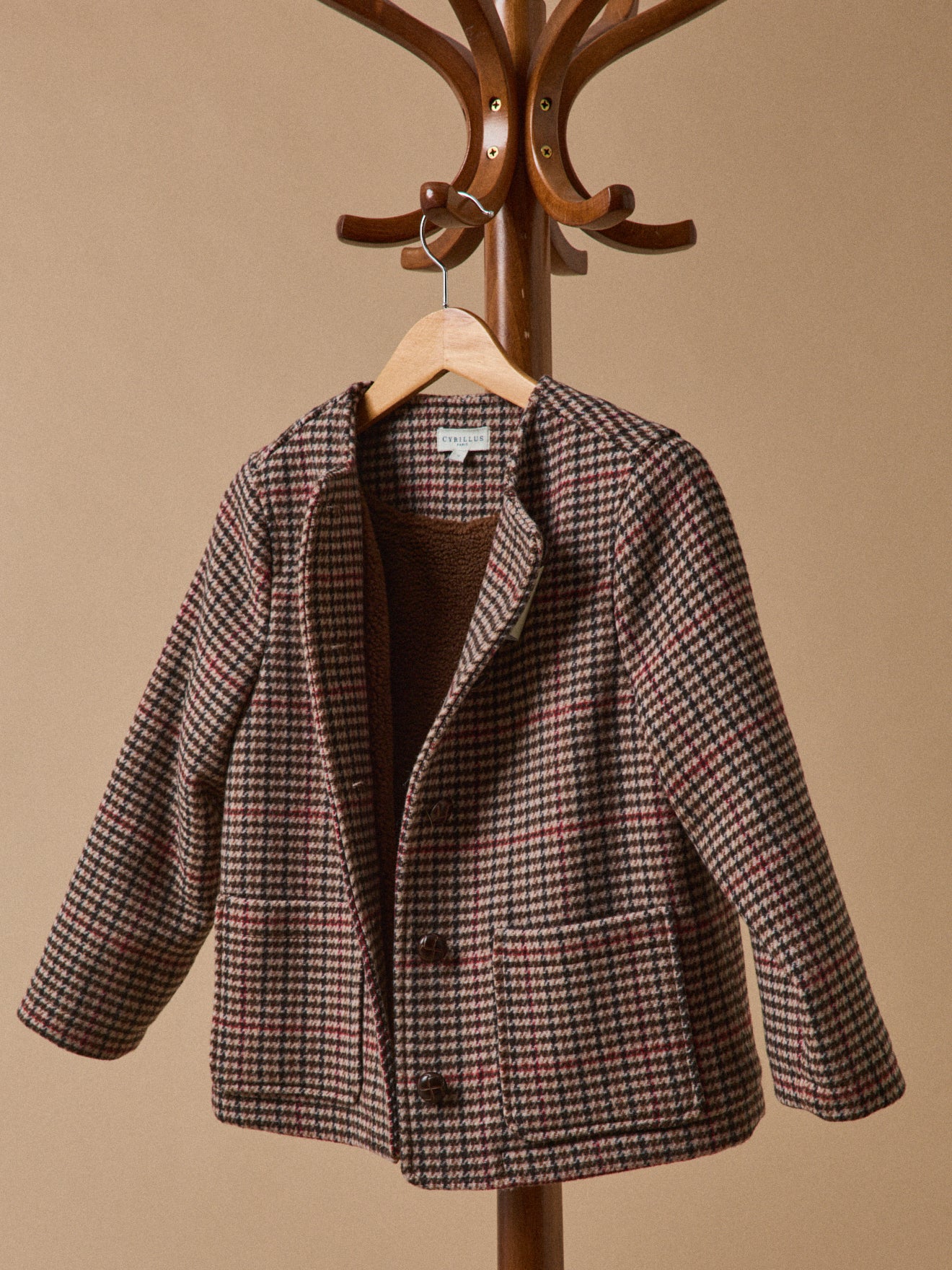 Mädchenmantel aus Wollstoff