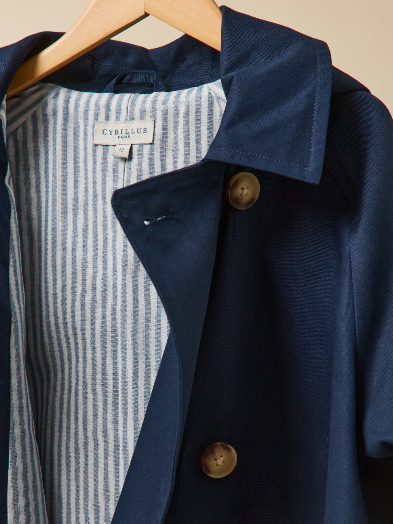 Trench court Fille - Collection Junior