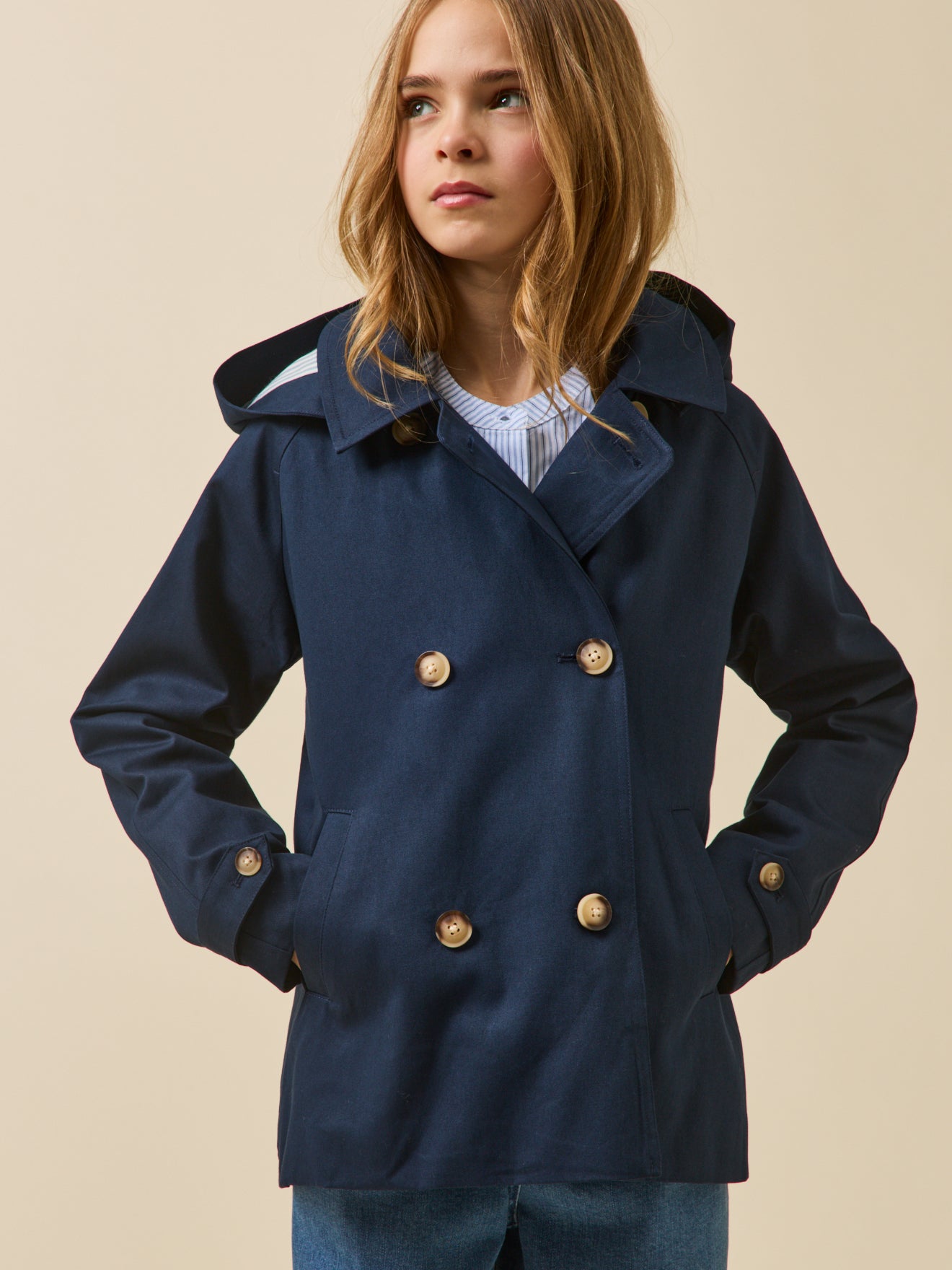 Trench court Fille - Collection Junior