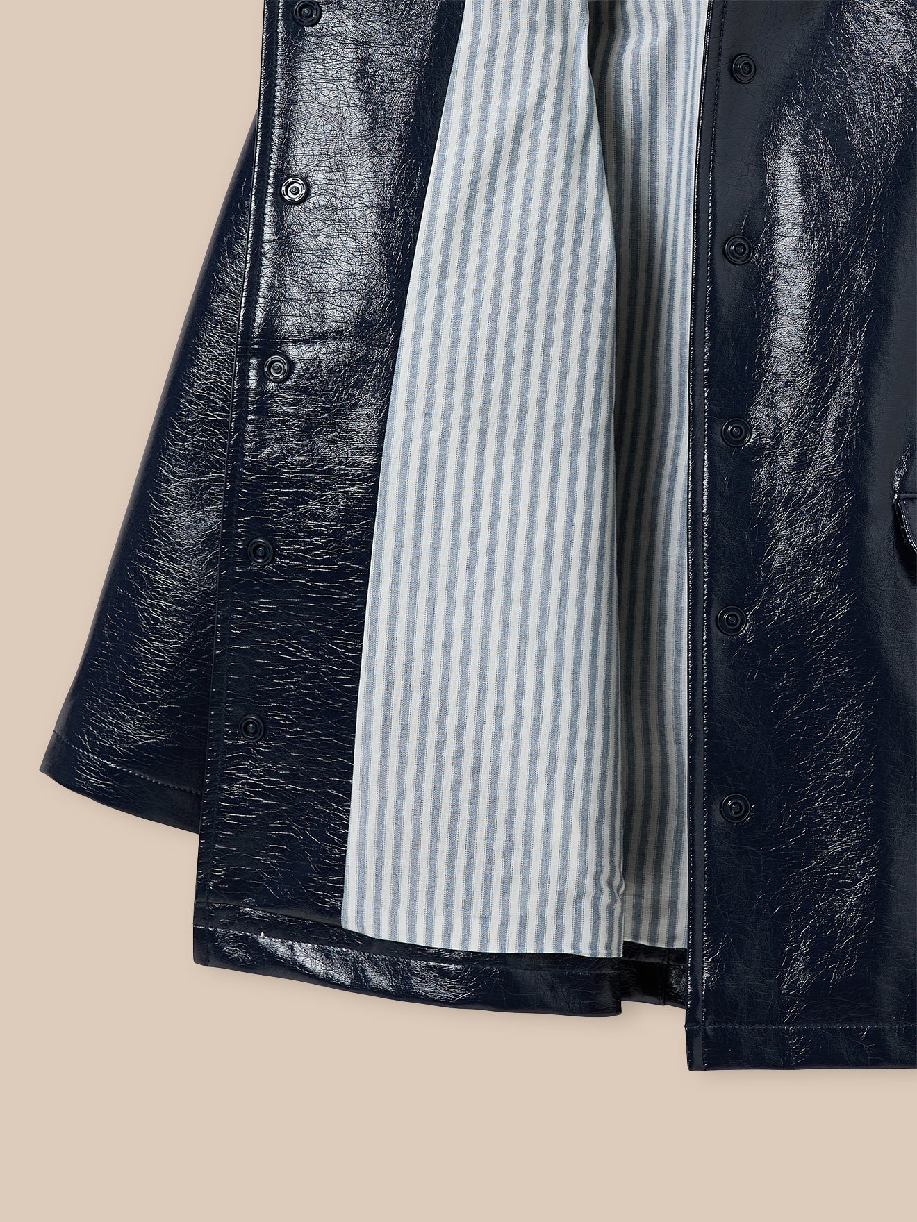 Imperméable en vinyle Fille avec capuche