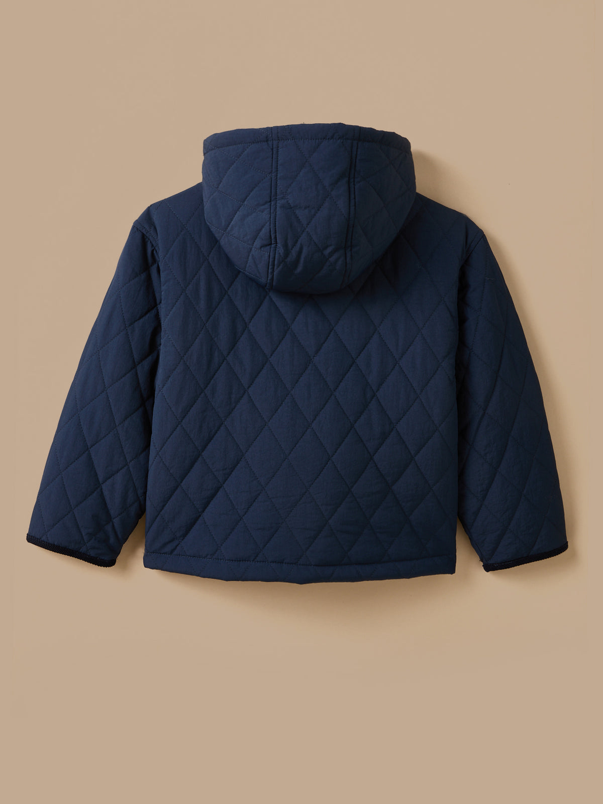Mädchenjacke mit Stehkragen, gesteppt