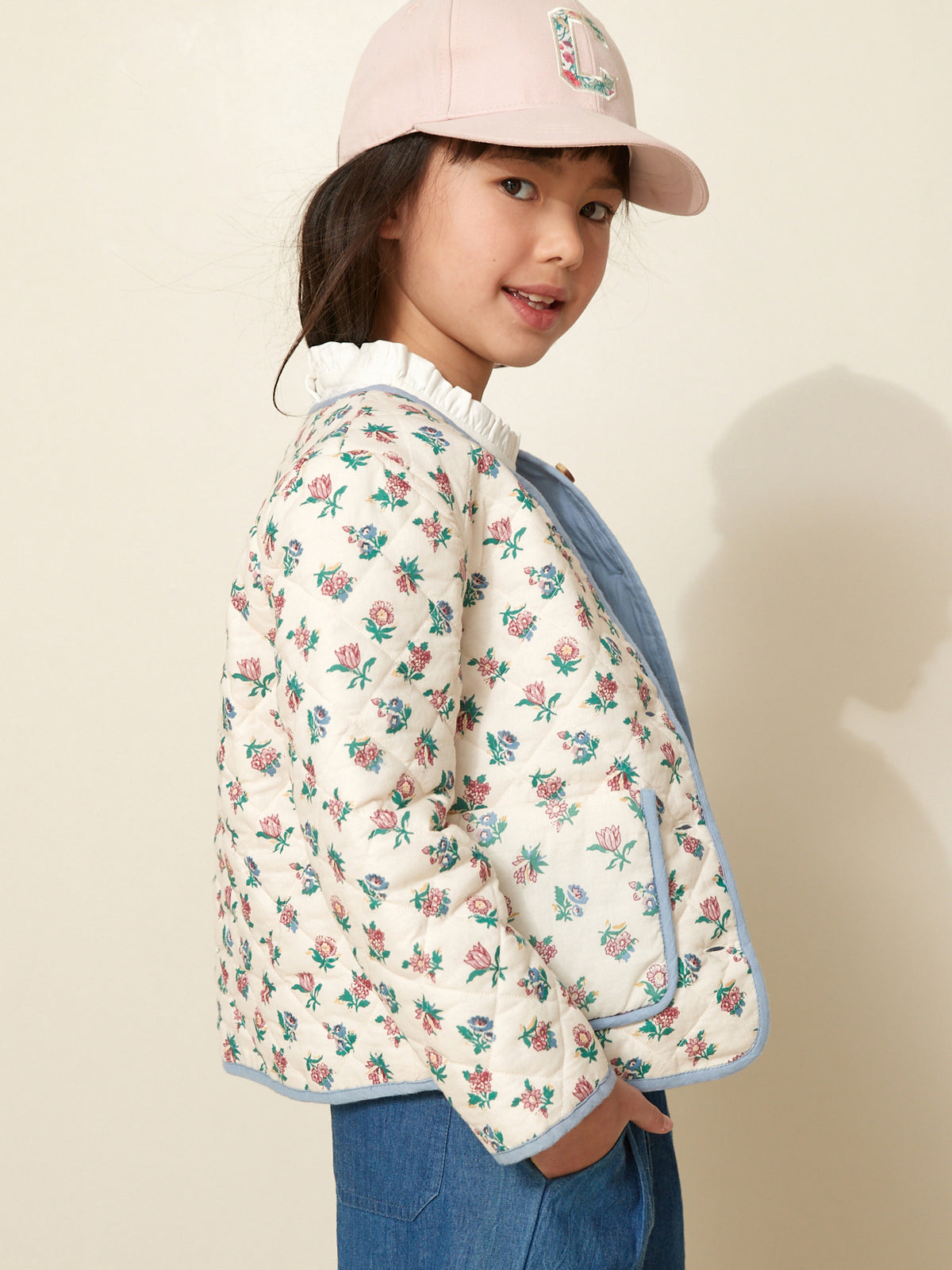 Mädchen-Steppjacke