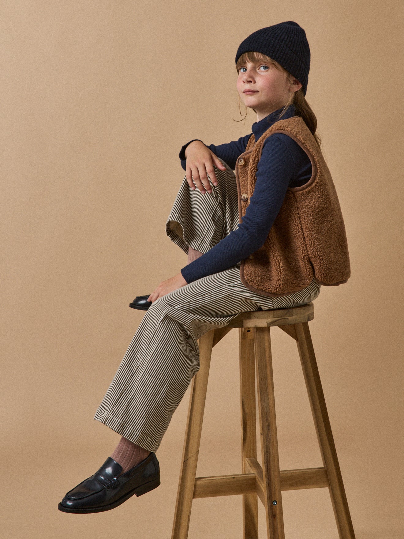 Mädchenweste aus Sherpa