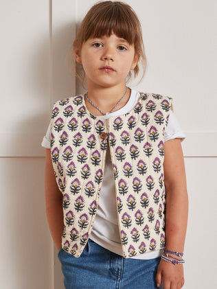 Gilet réversible Enfant Sakari - Cyrillus X Apaches Collections