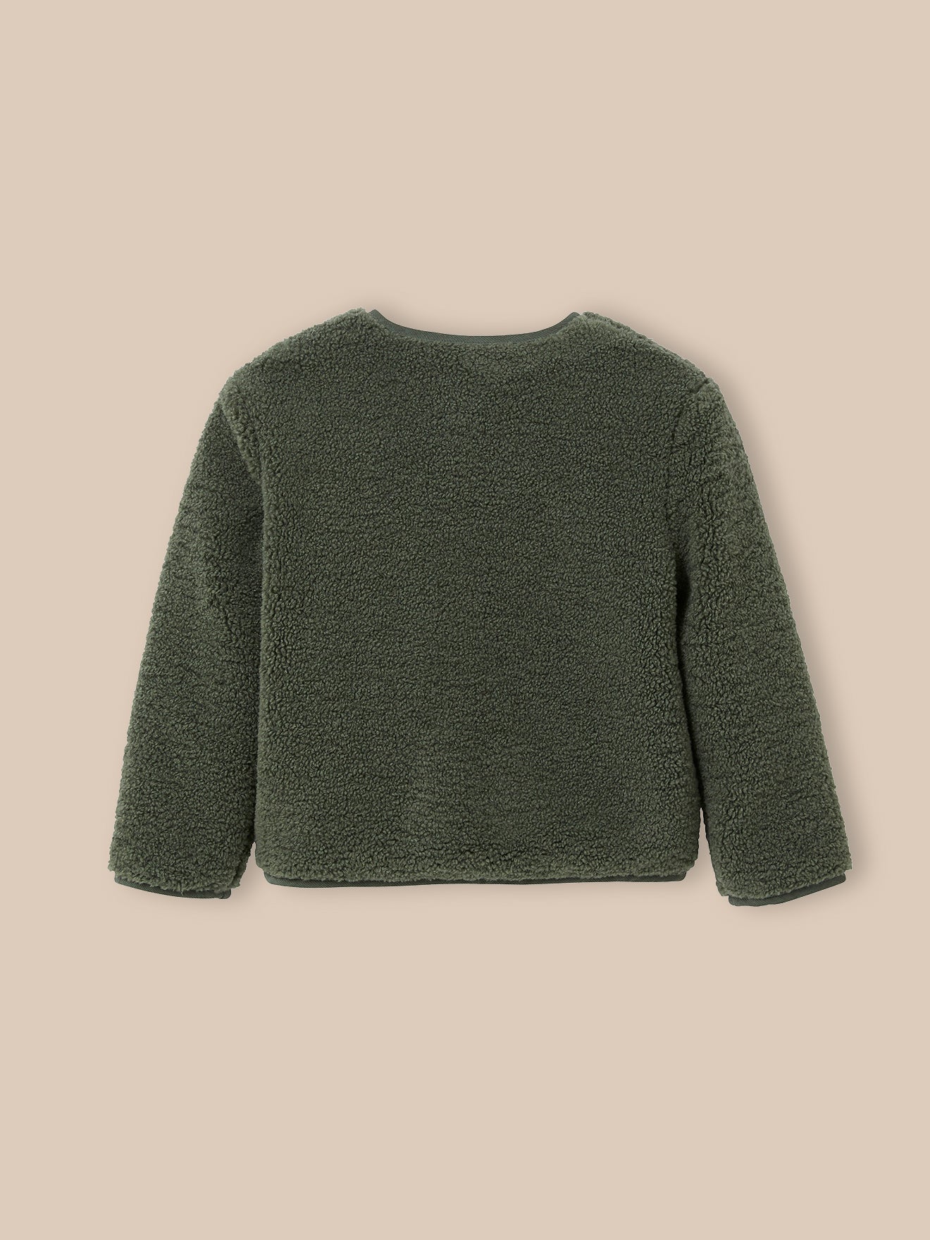 Mädchenjacke aus Sherpa