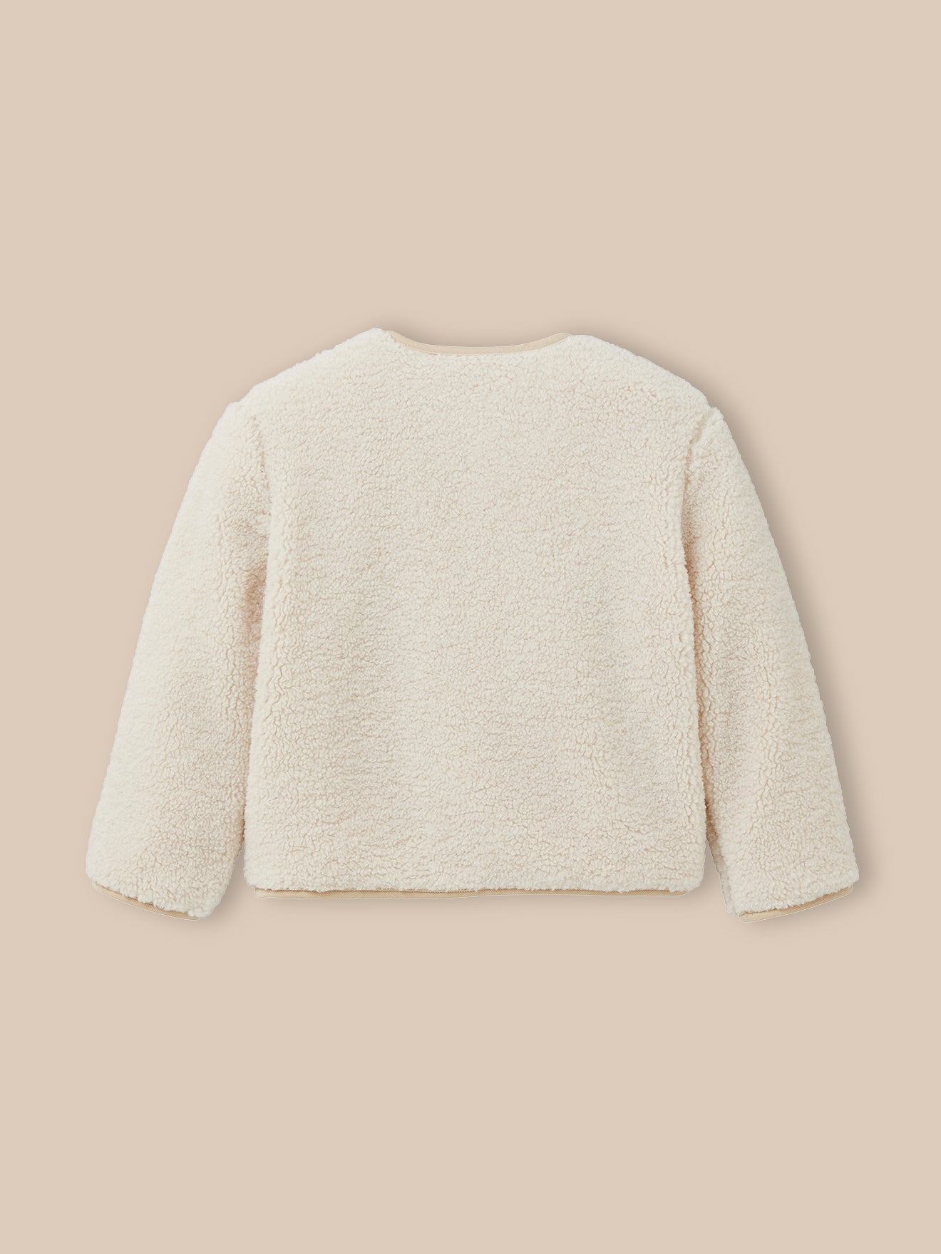 Mädchenjacke aus Sherpa