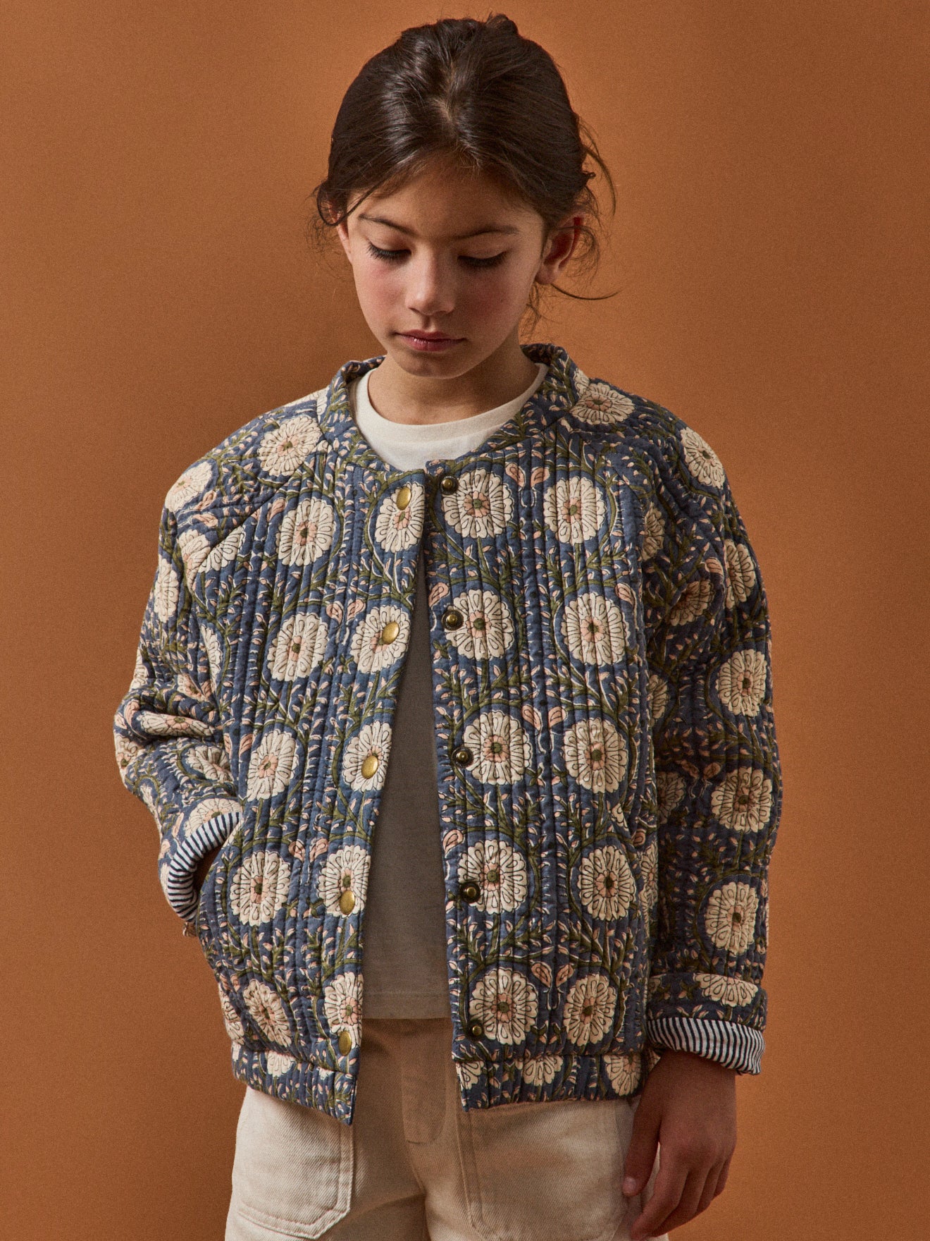 Mädchen-Steppjacke « HARIA » – Kollektion von Cyrillus X Apaches