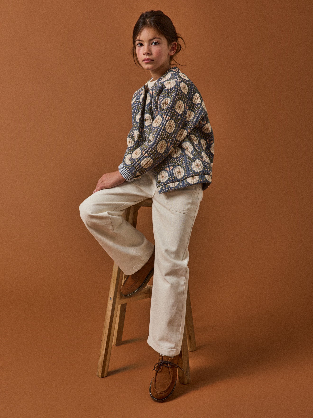 Mädchen-Steppjacke « HARIA » – Kollektion von Cyrillus X Apaches