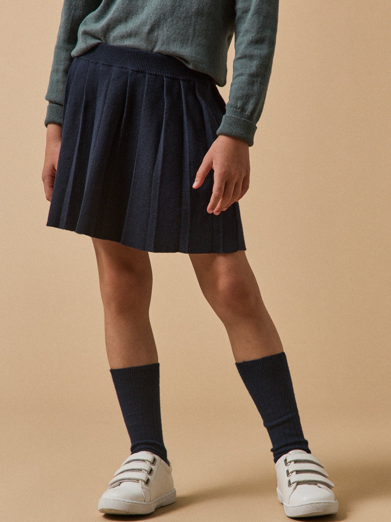 Jupe plissée en tricot - Collection Junior