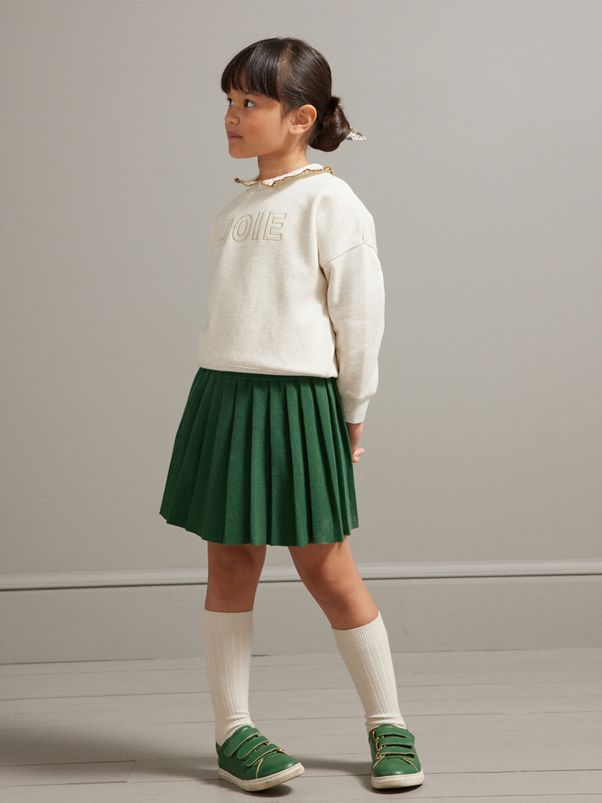 Jupe plissée en tricot - Collection Junior