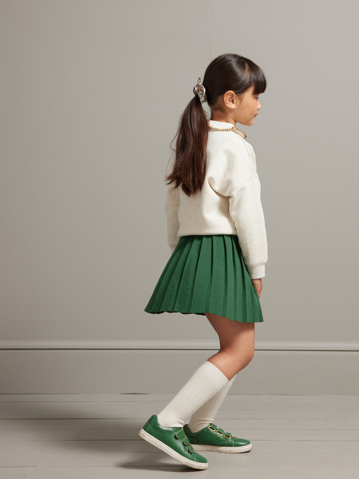 Jupe plissée en tricot - Collection Junior
