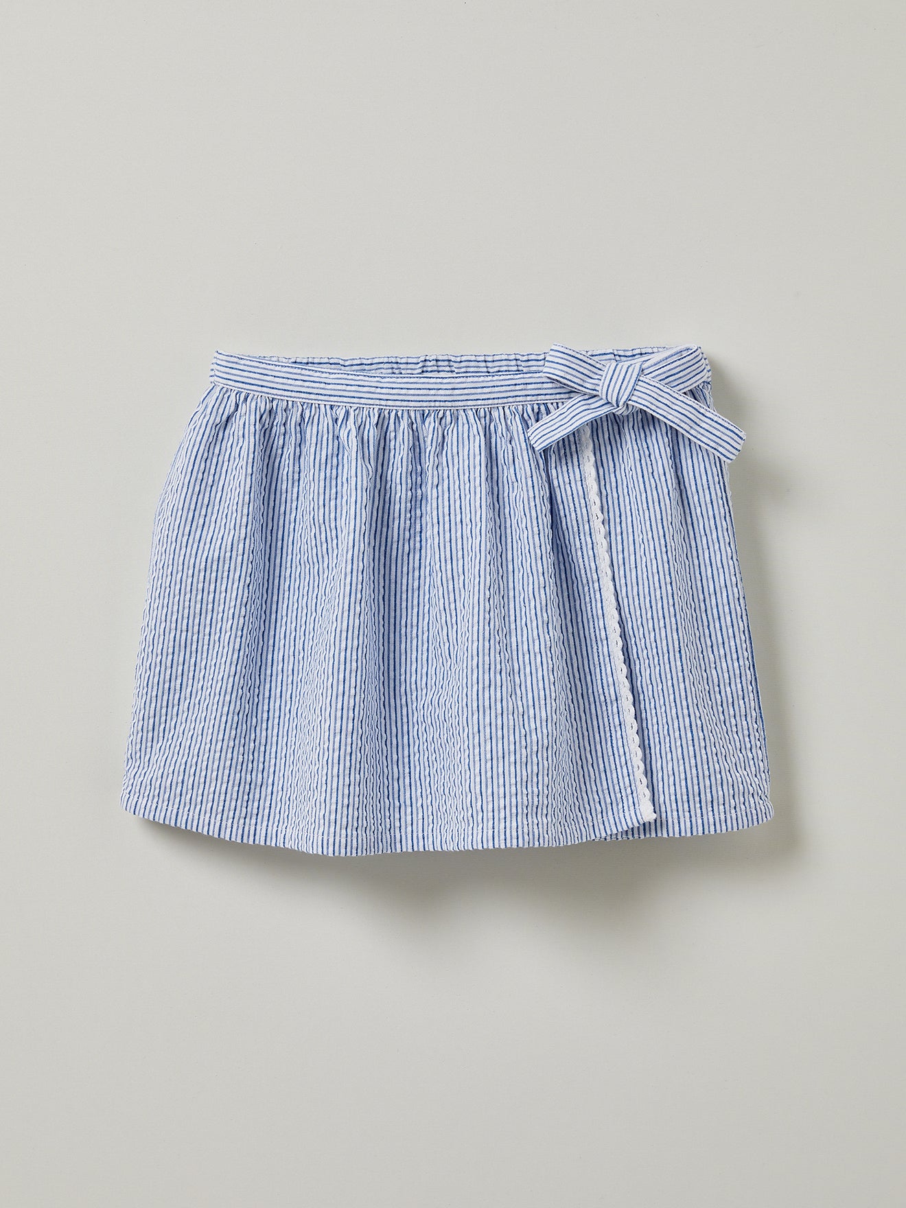 Mädchen-Hosenrock aus Seersucker