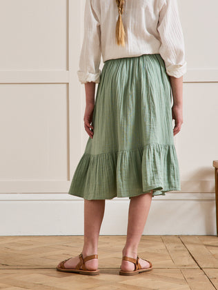 Jupe Fille en gaze - coton biologique