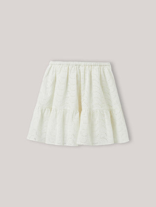 Jupe Fille broderie anglaise