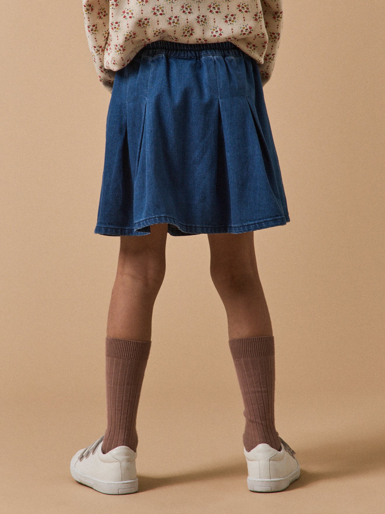 Mädchenrock aus Denim