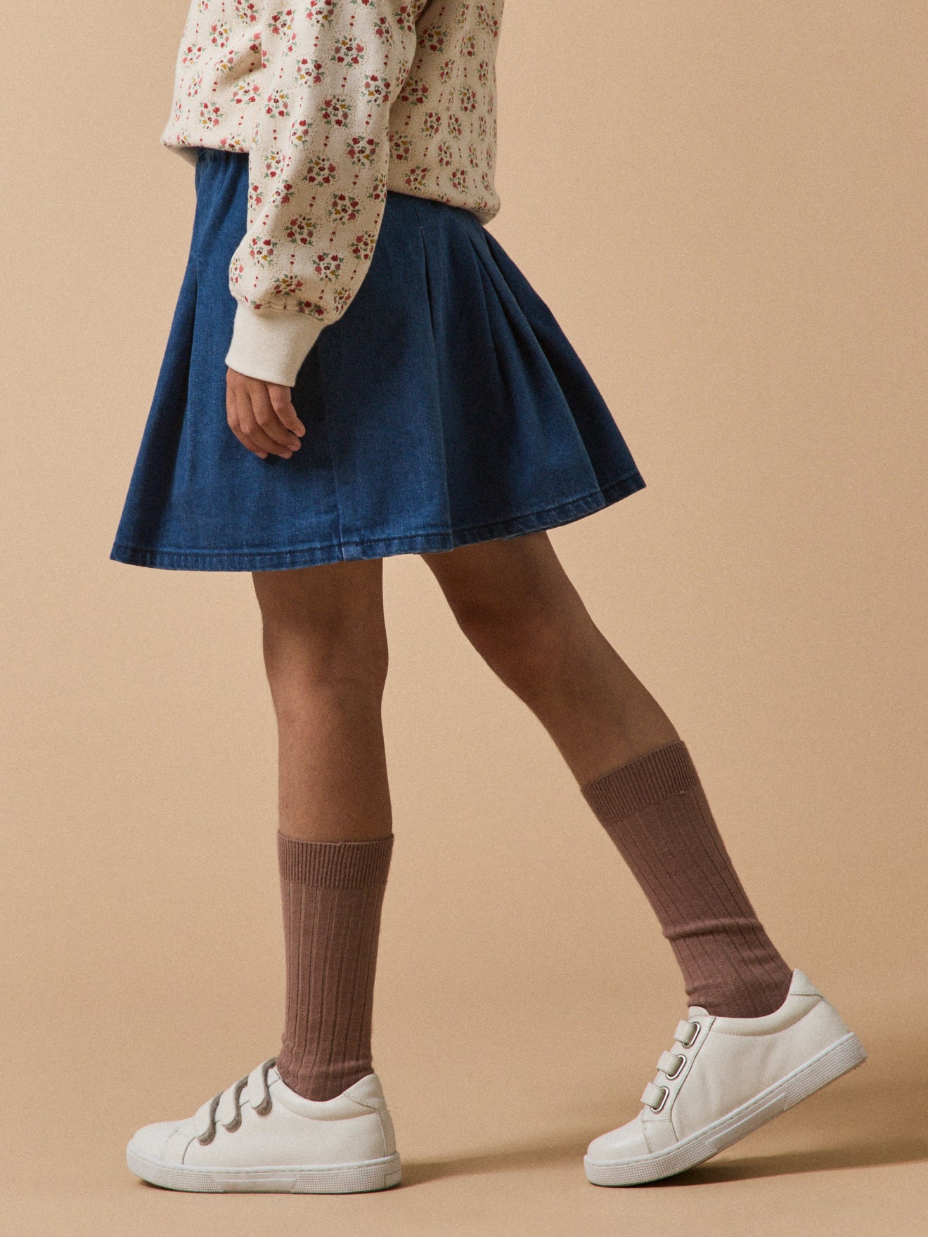 Mädchenrock aus Denim