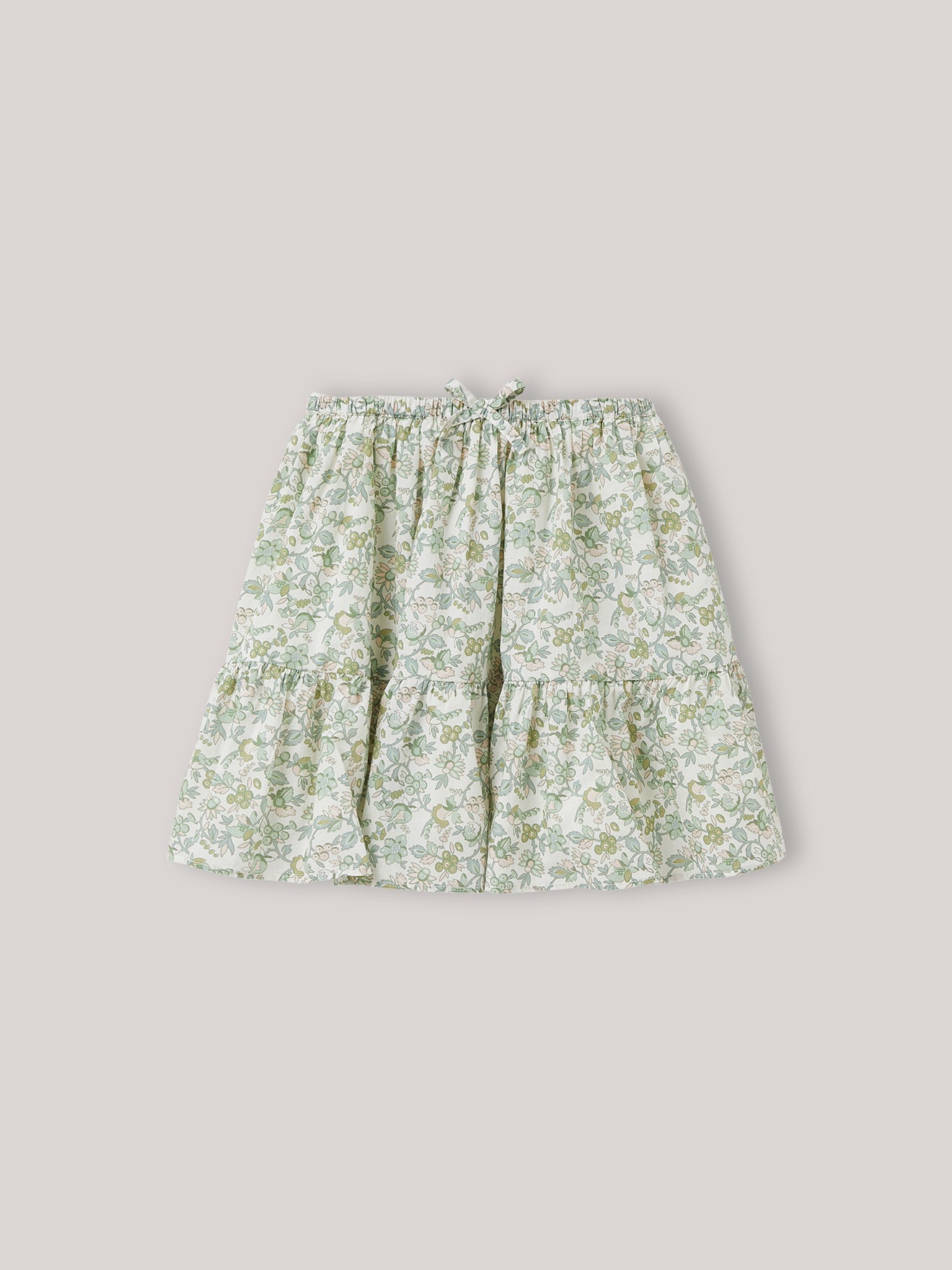 Mädchen-Volantrock – Druckmuster « Mireille »