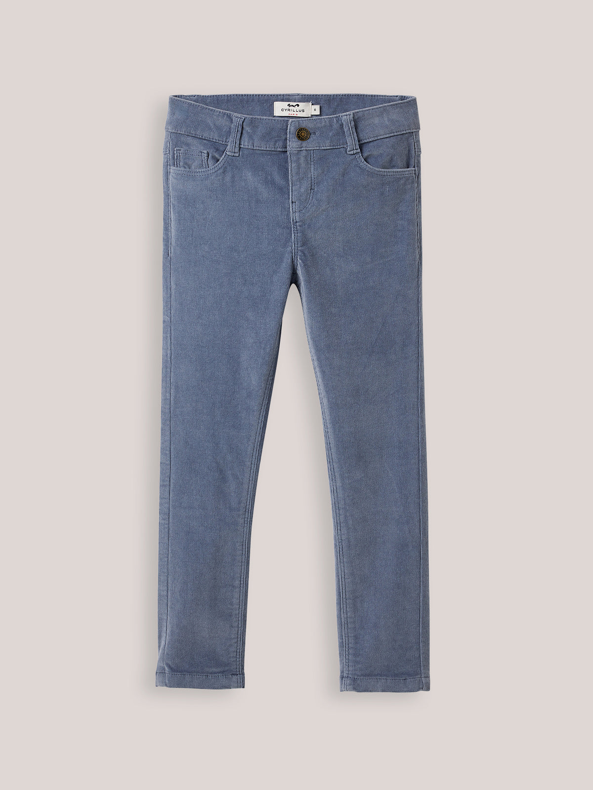Slim en velours Fille