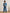 Pantalon large Fille en denim