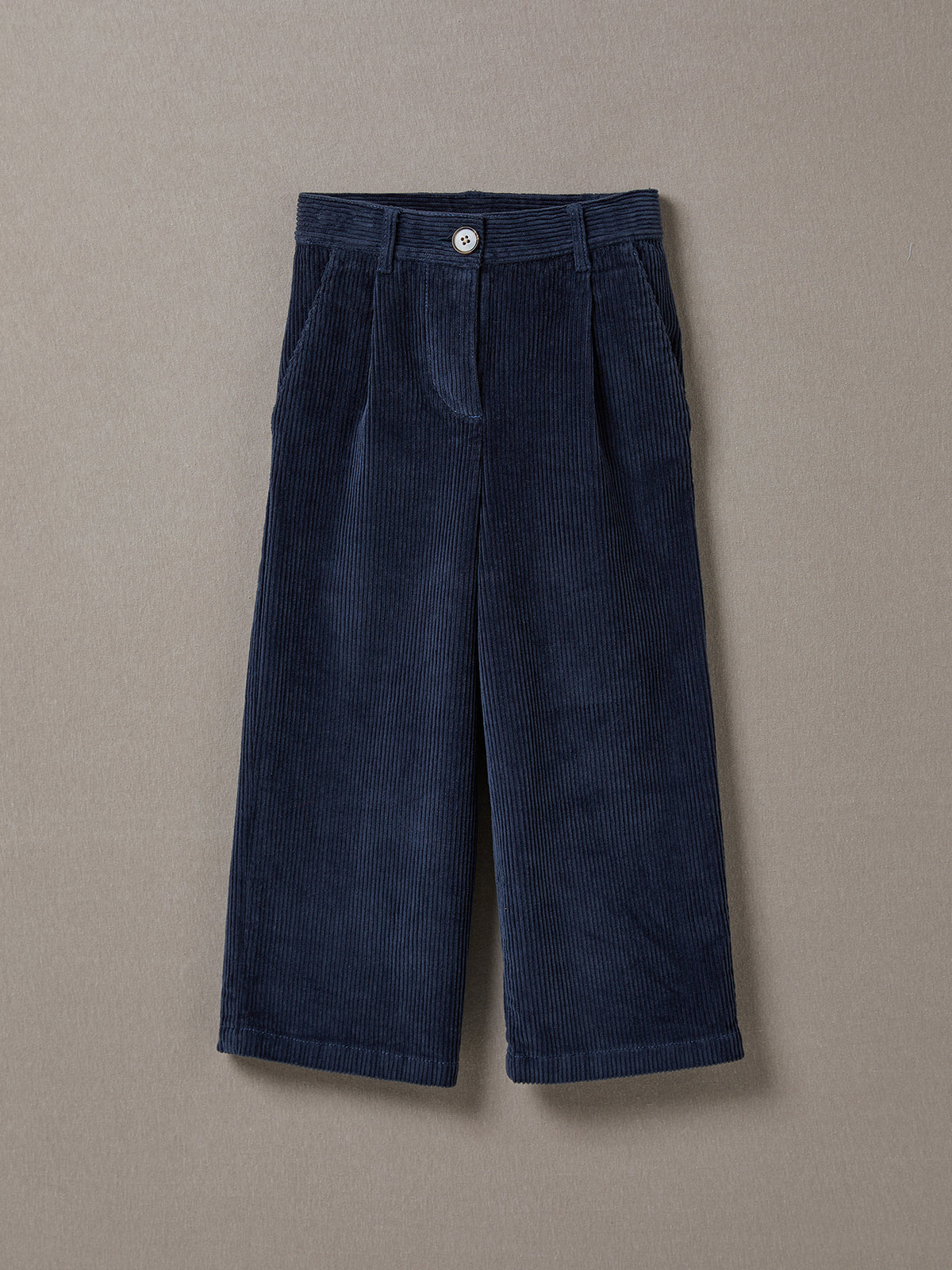Pantalon large en velours Fille