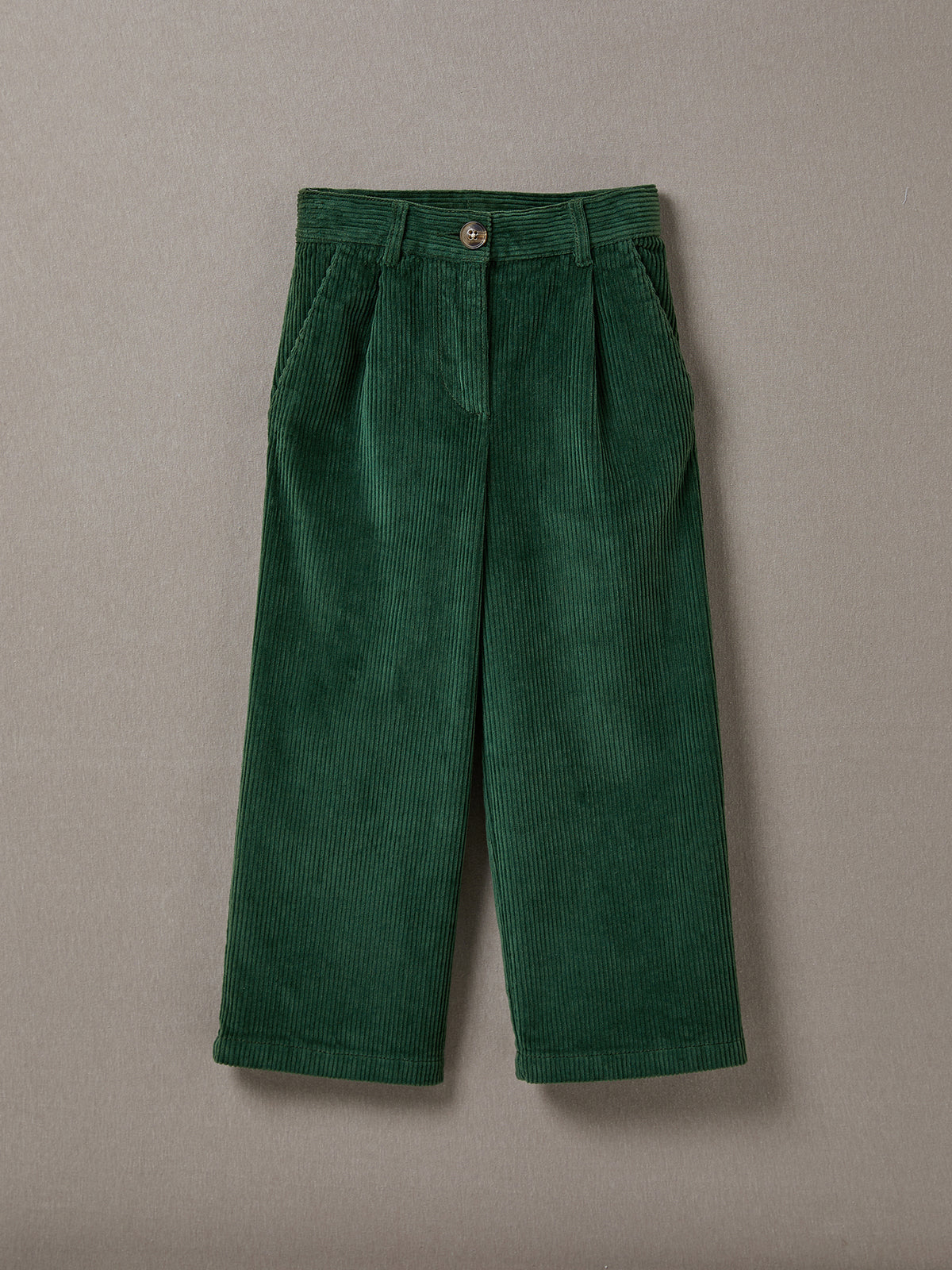 Pantalon large en velours Fille