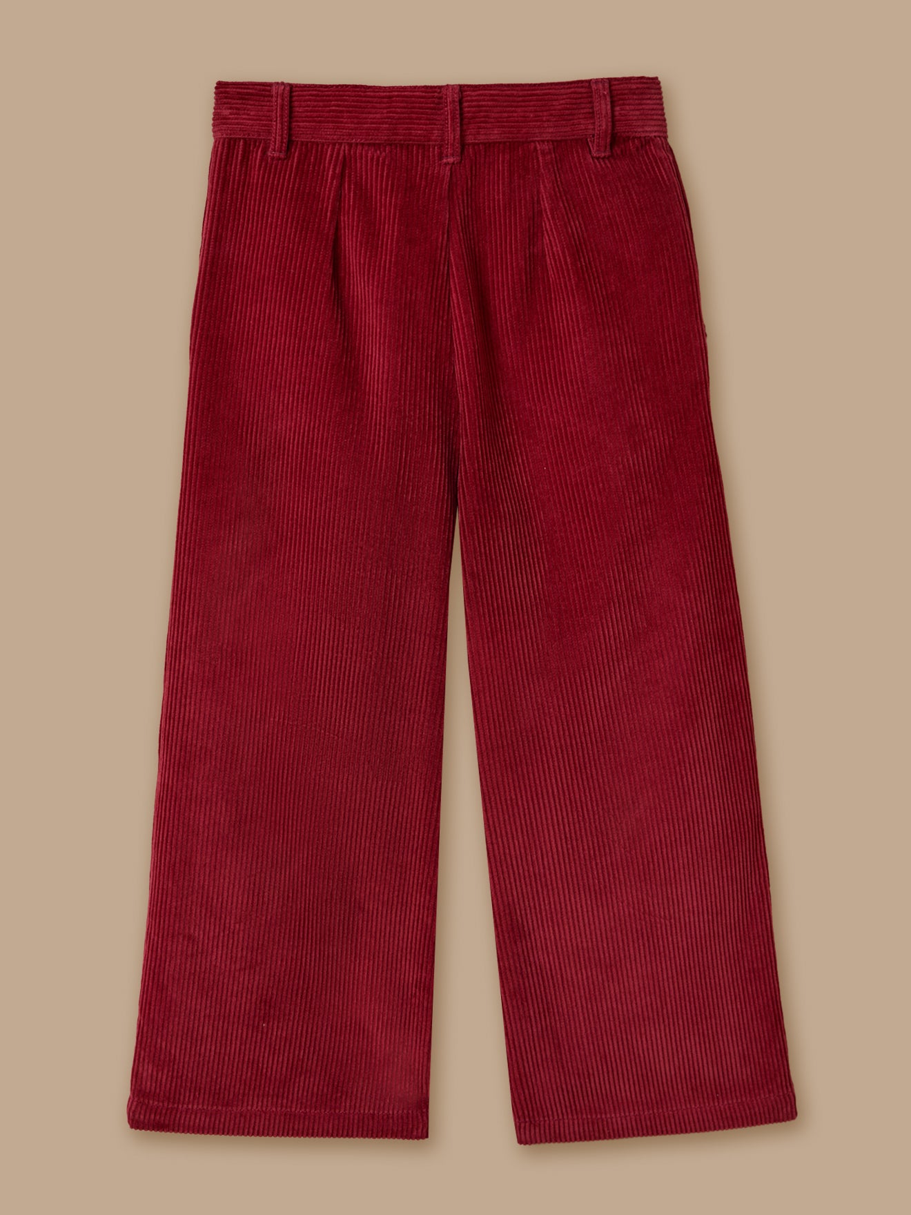 Pantalon large en velours Fille