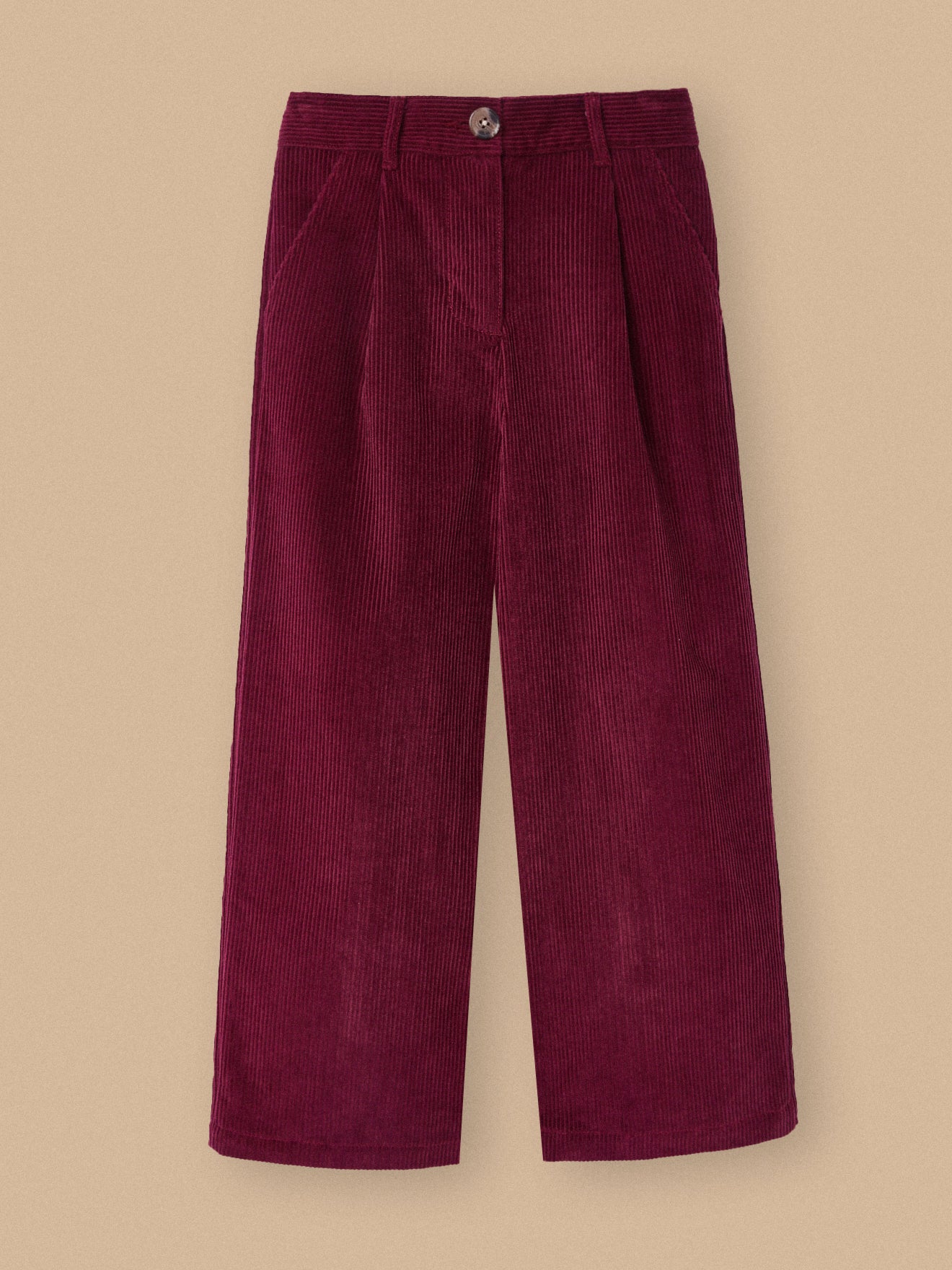 Pantalon flare en velours Fille