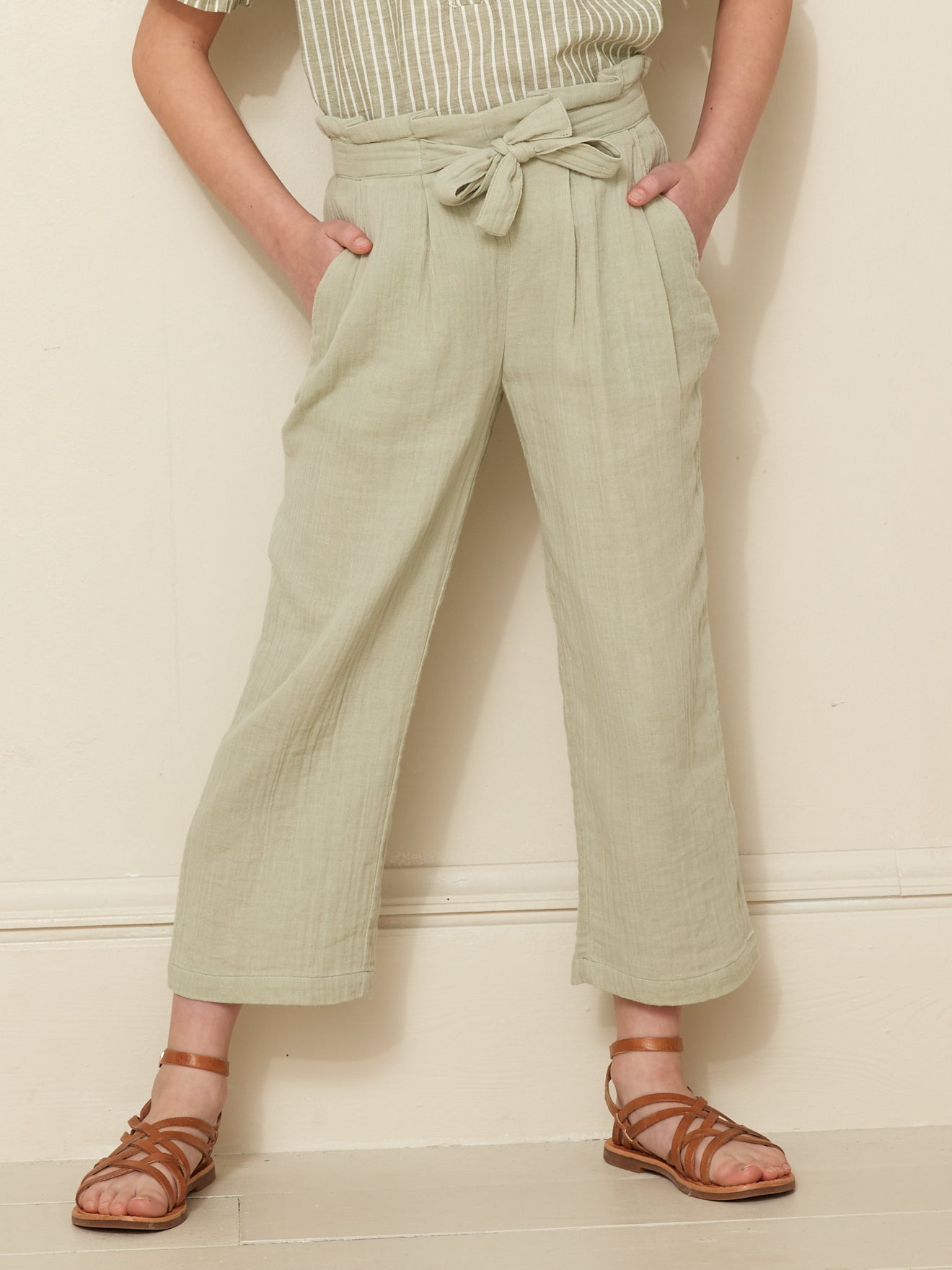 Pantalon en gaze Fille - Collection Junior
