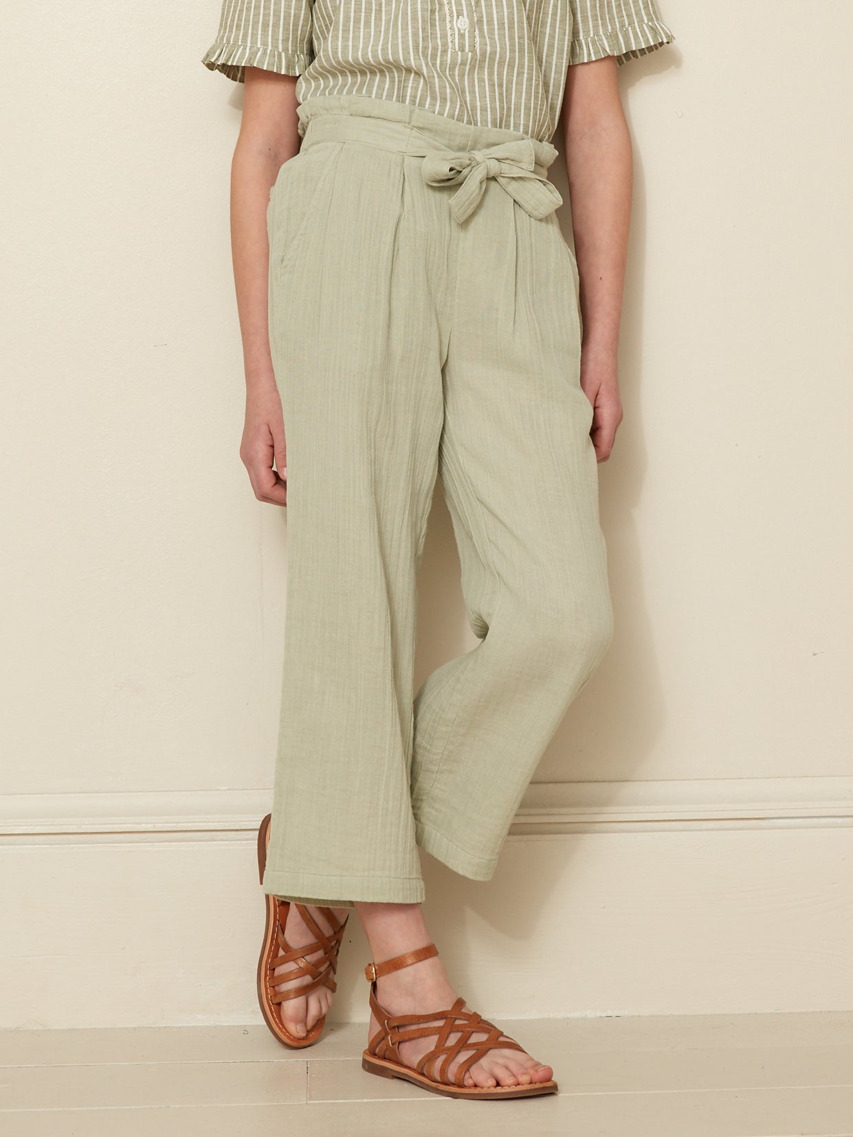 Pantalon en gaze Fille - Collection Junior