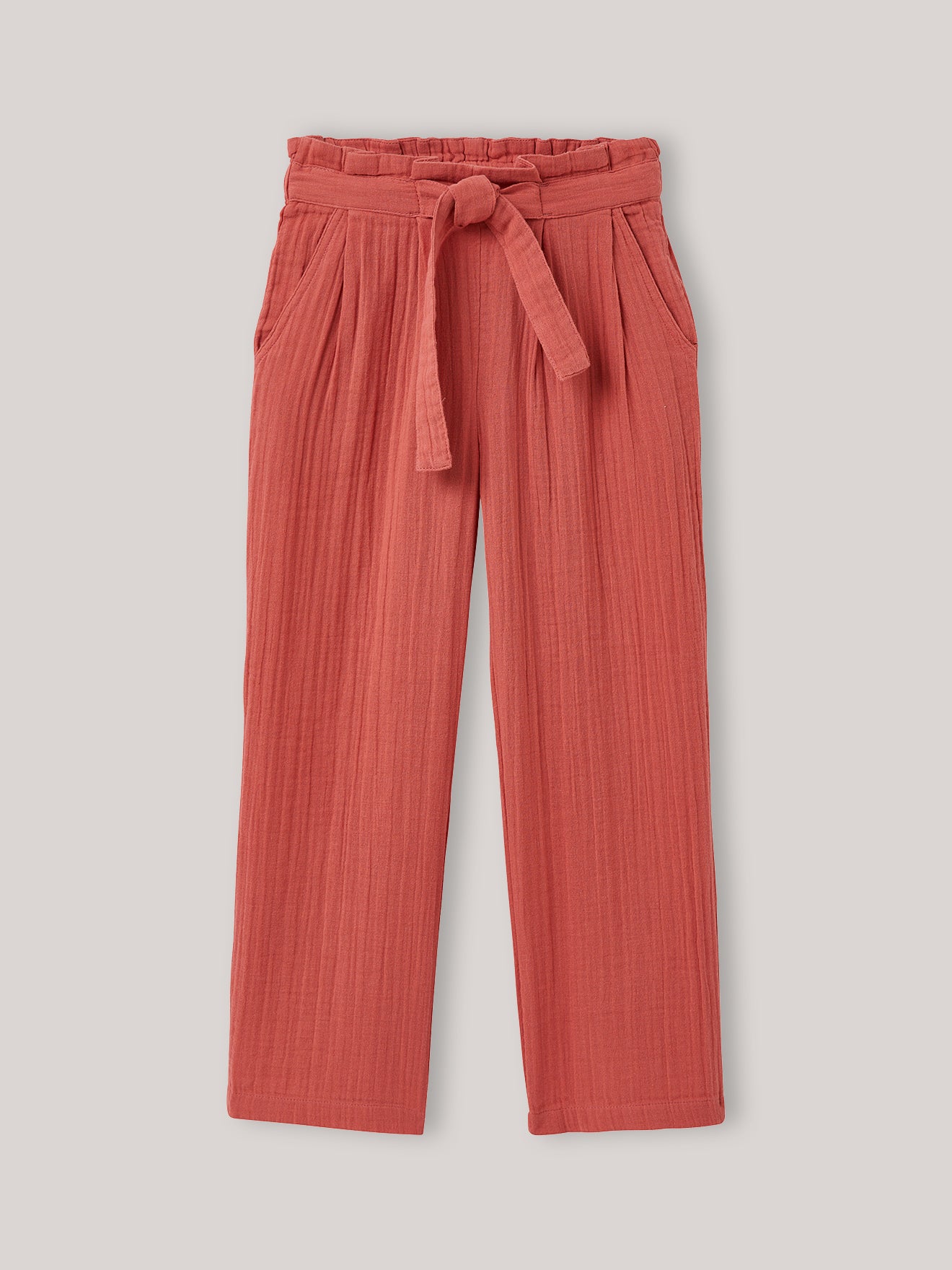 Mädchen-Hose aus Baumwollgaze – Kollektion « Junior »