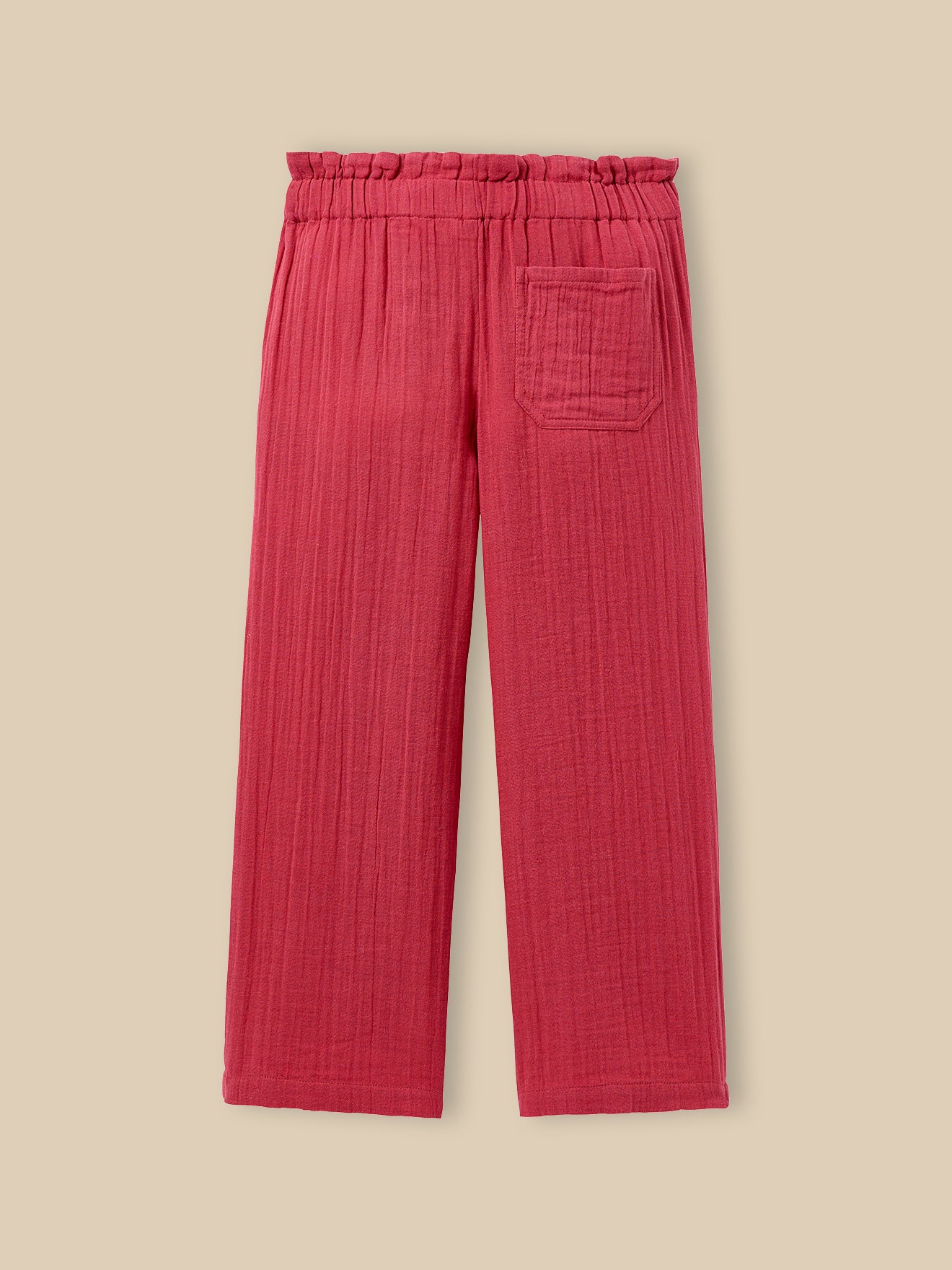Mädchen-Hose aus Baumwollgaze – Kollektion « Junior »