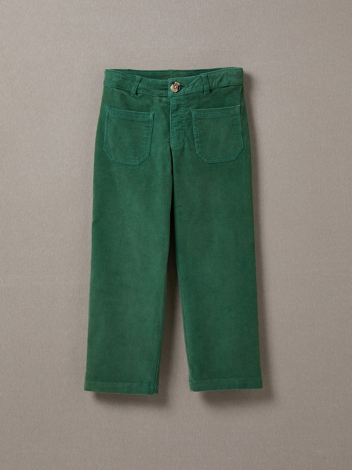Pantalon large Fille en velours