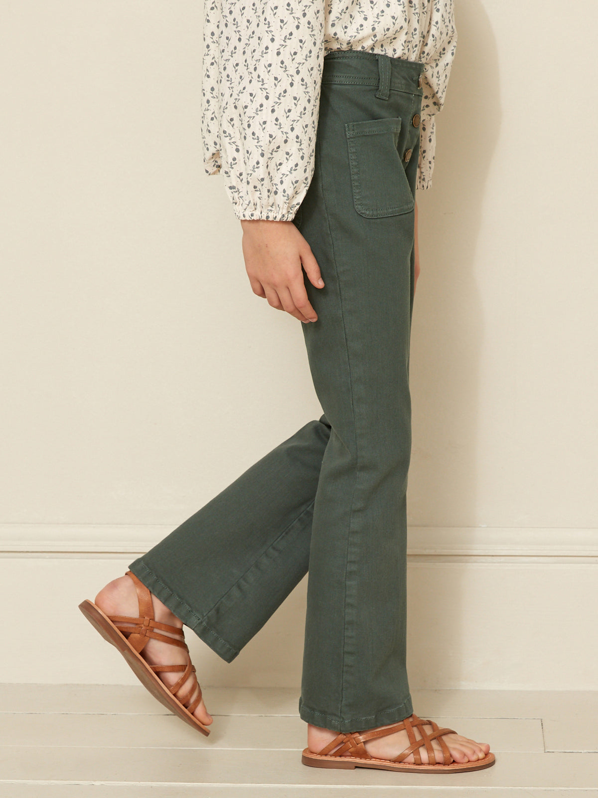Pantalon flare Fille