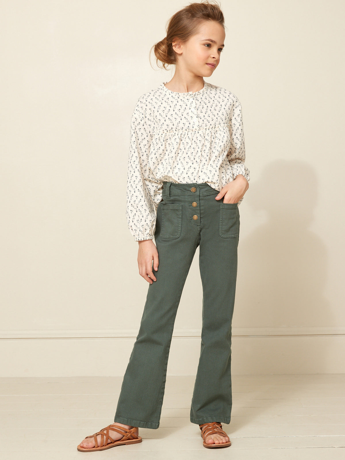 Pantalon flare Fille