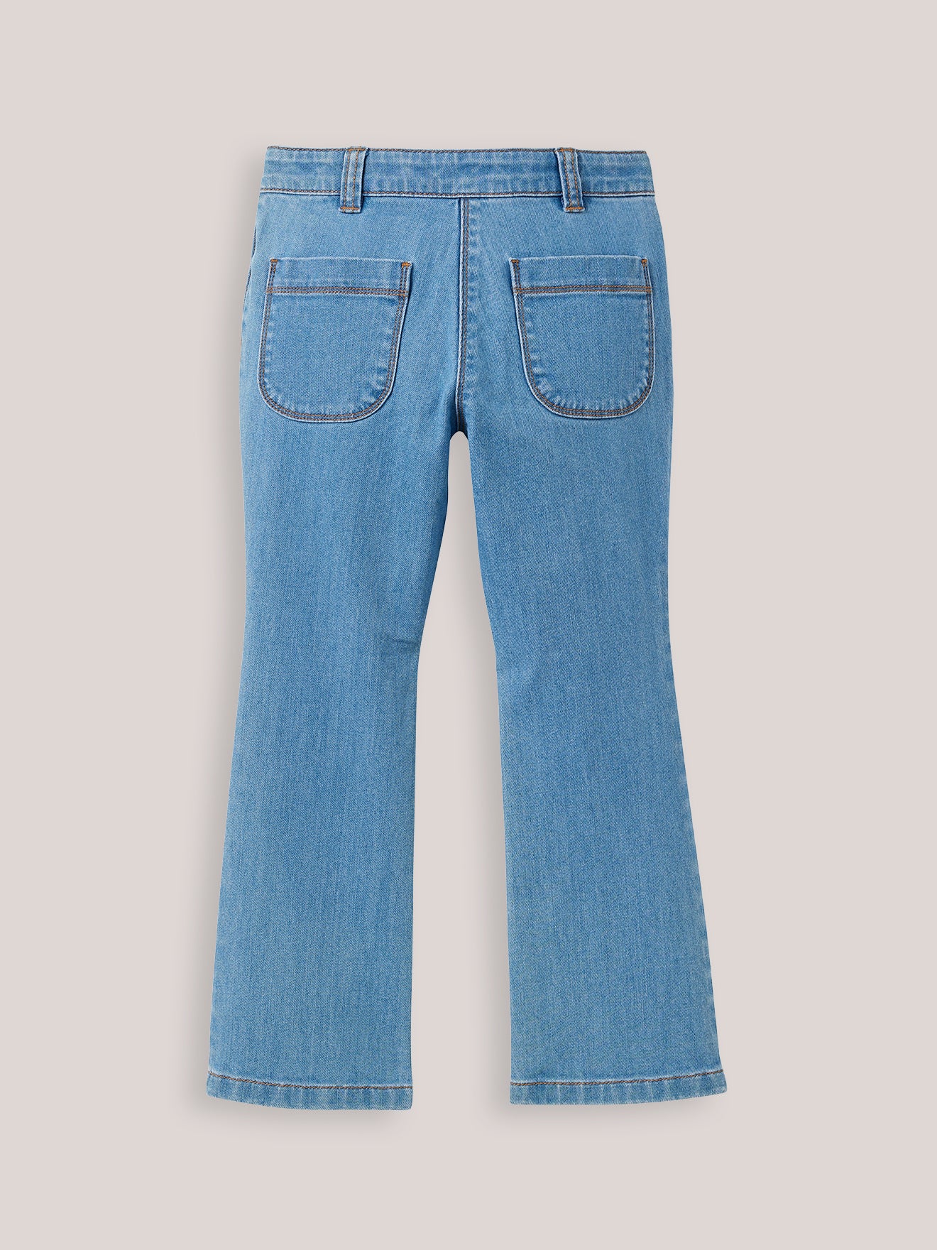 Pantalon flare Fille en denim
