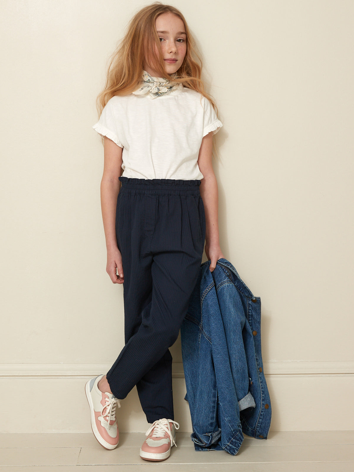 Pantalon large Fille