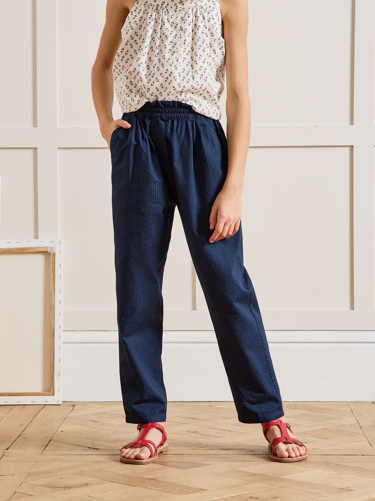 Pantalon large Fille