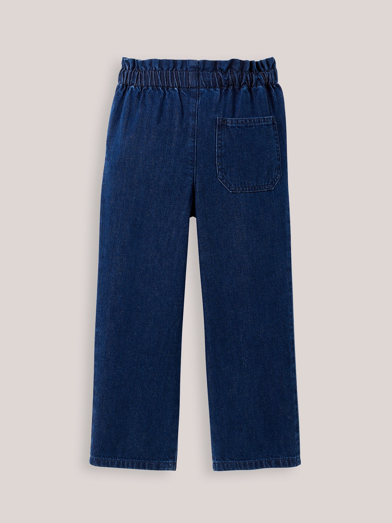 Pantalon large Fille denim light