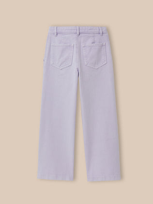 Pantalon large en twill Fille