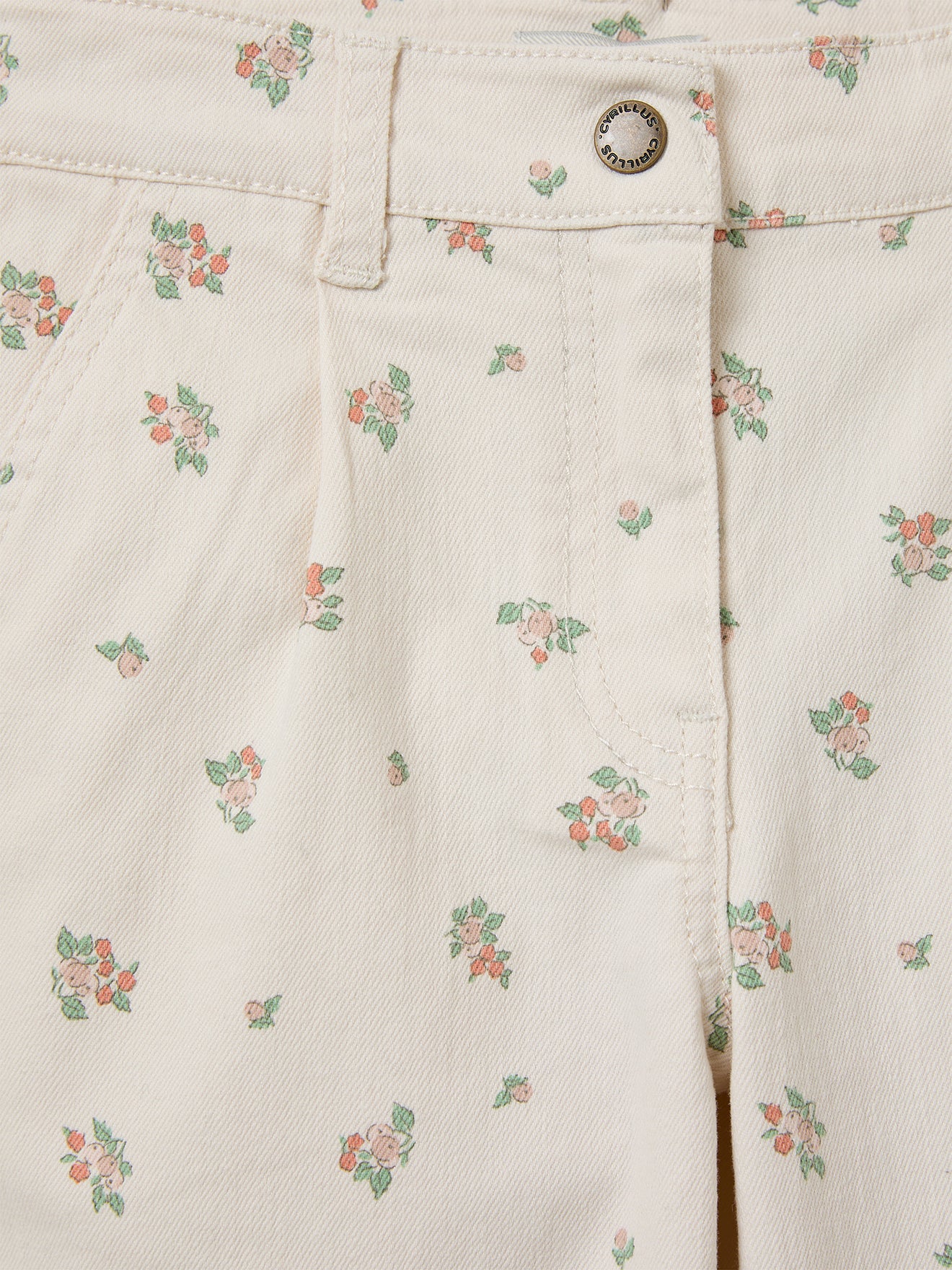 Pantalon large imprimé Fille
