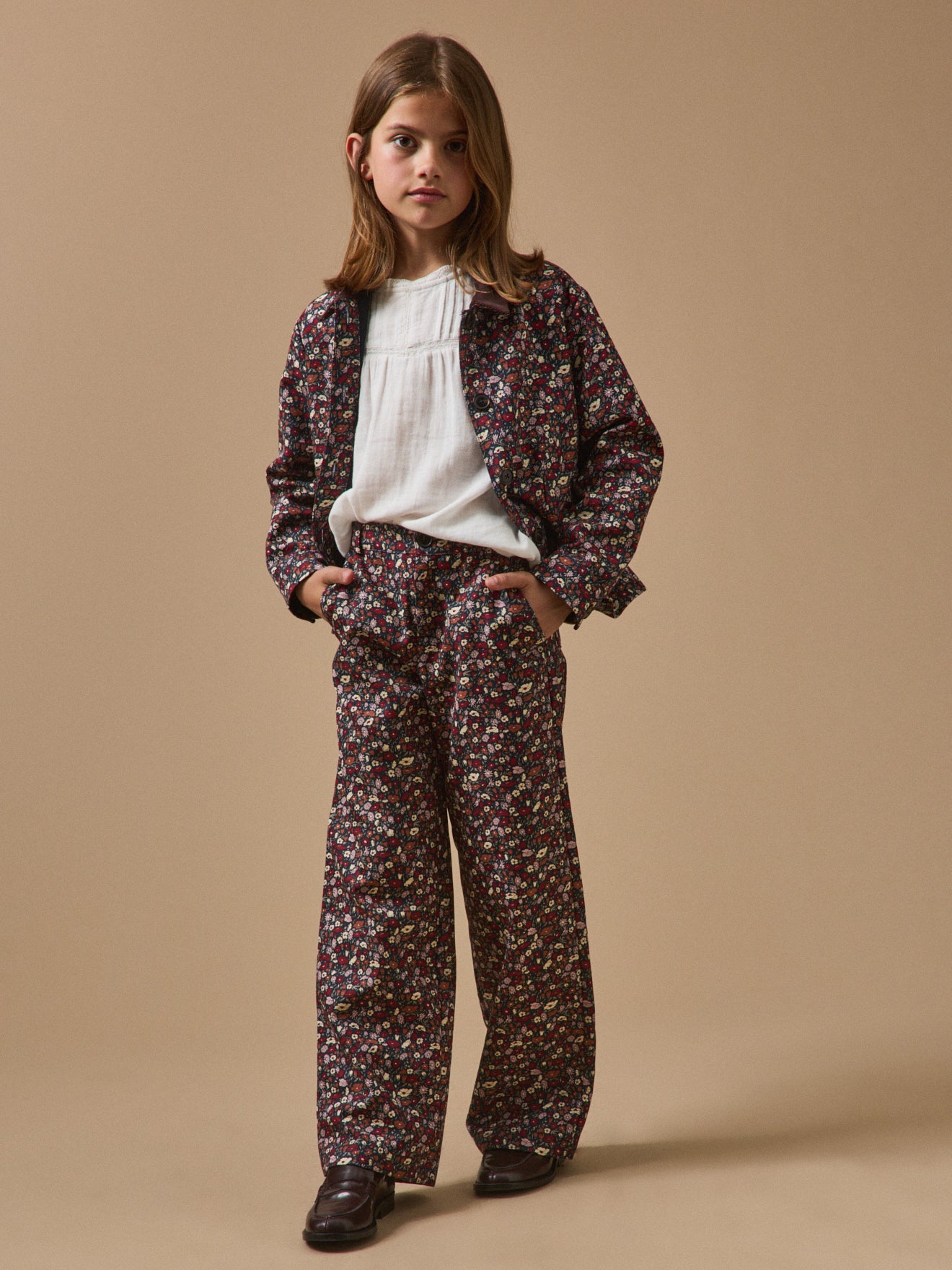 Pantalon Fille Petal&Daisy - Made with Liberty Fabrics