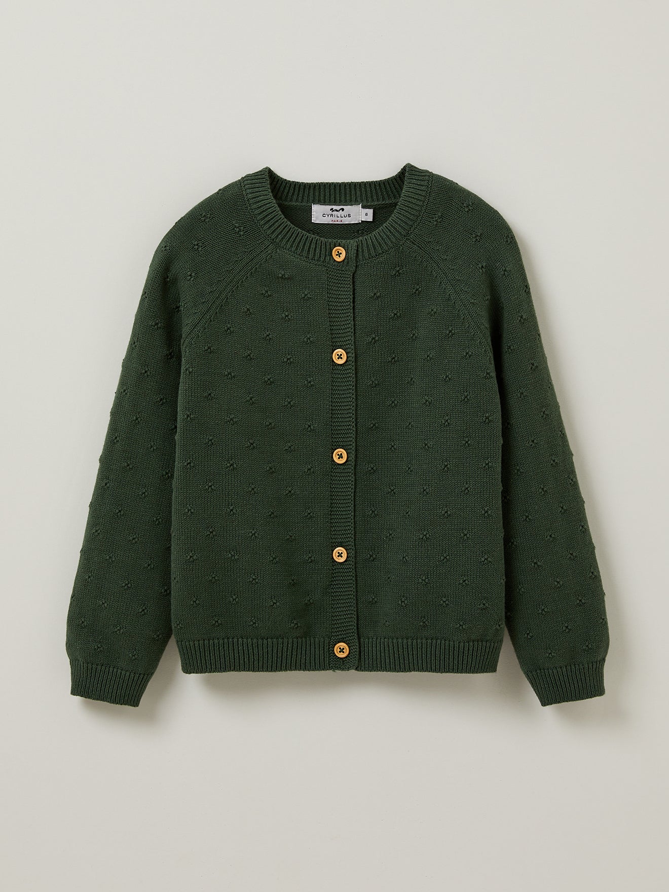 Cardigan Fille point fantaisie