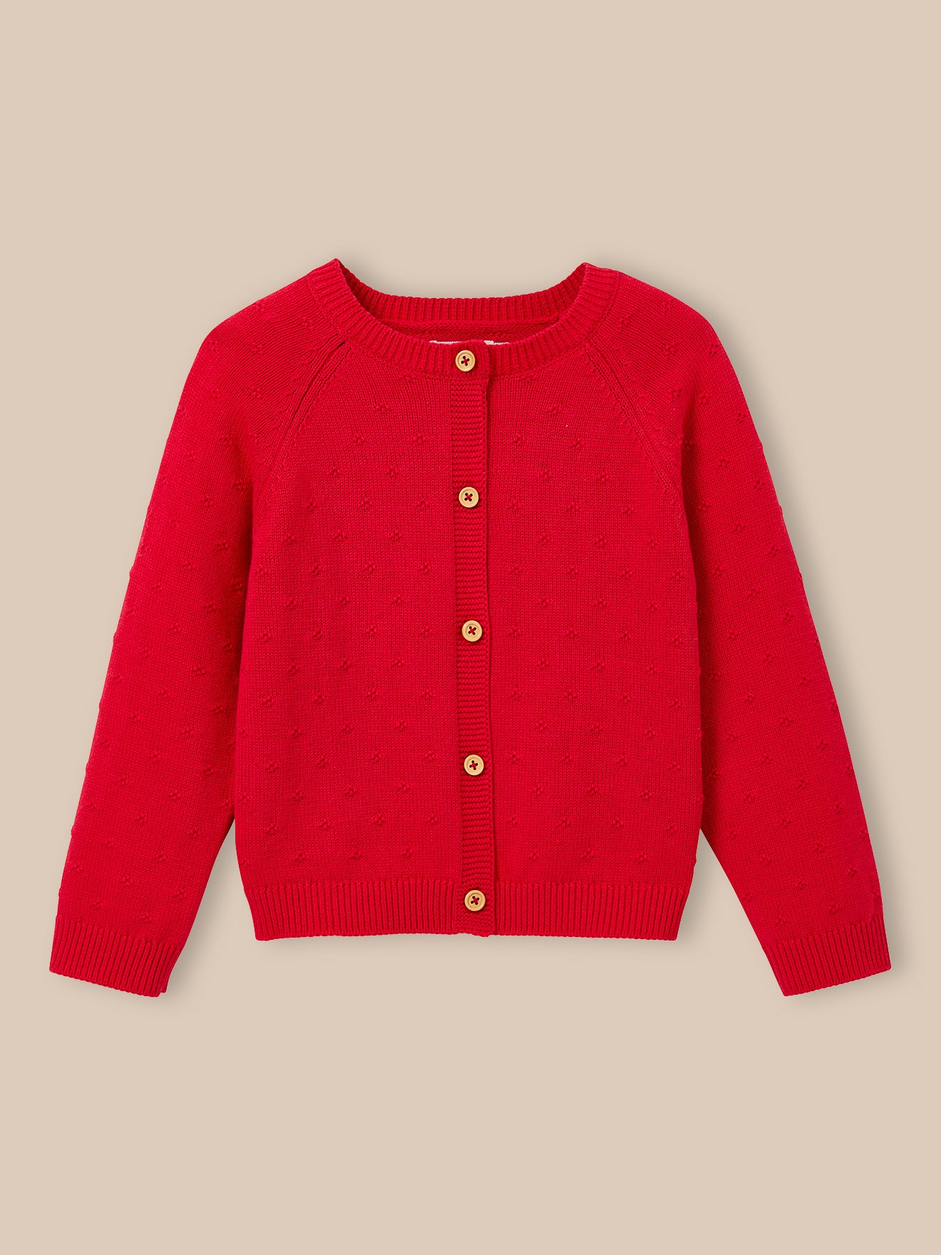 Cardigan Fille point fantaisie