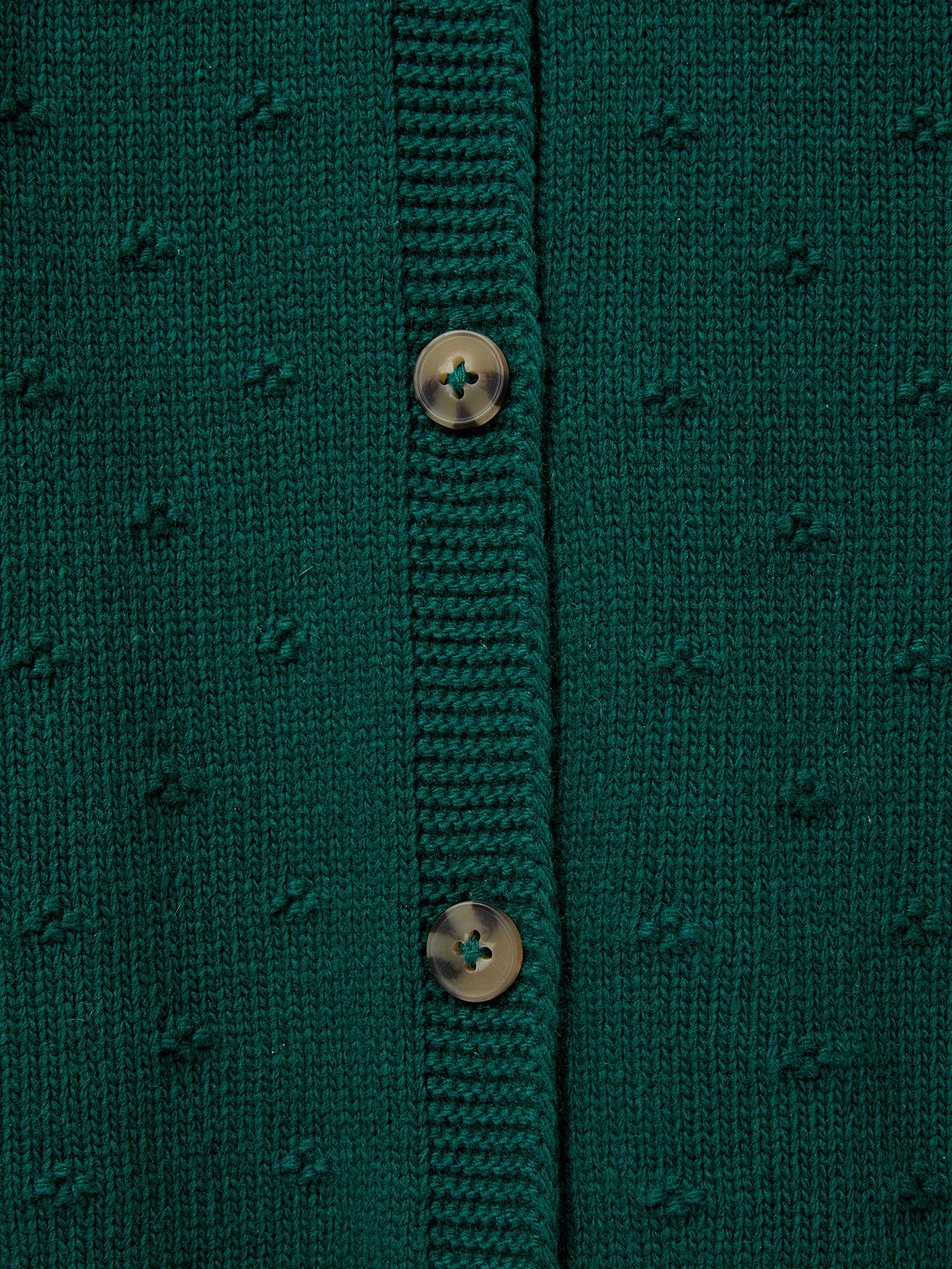 Mädchen-Cardigan mit Lochmuster